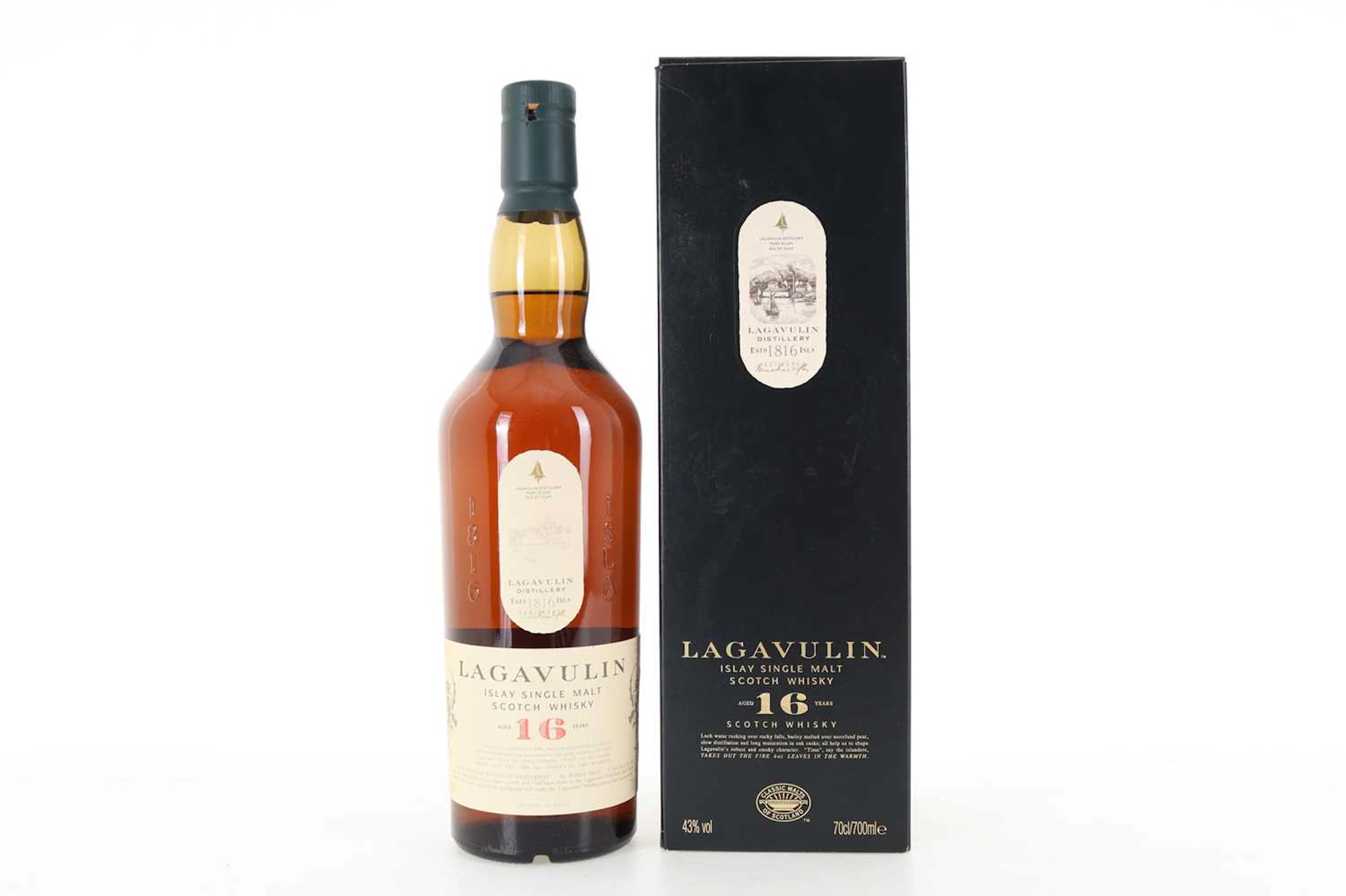 LAGAVULIN 16 YEAR OLD ISLAY SINGLE MALT