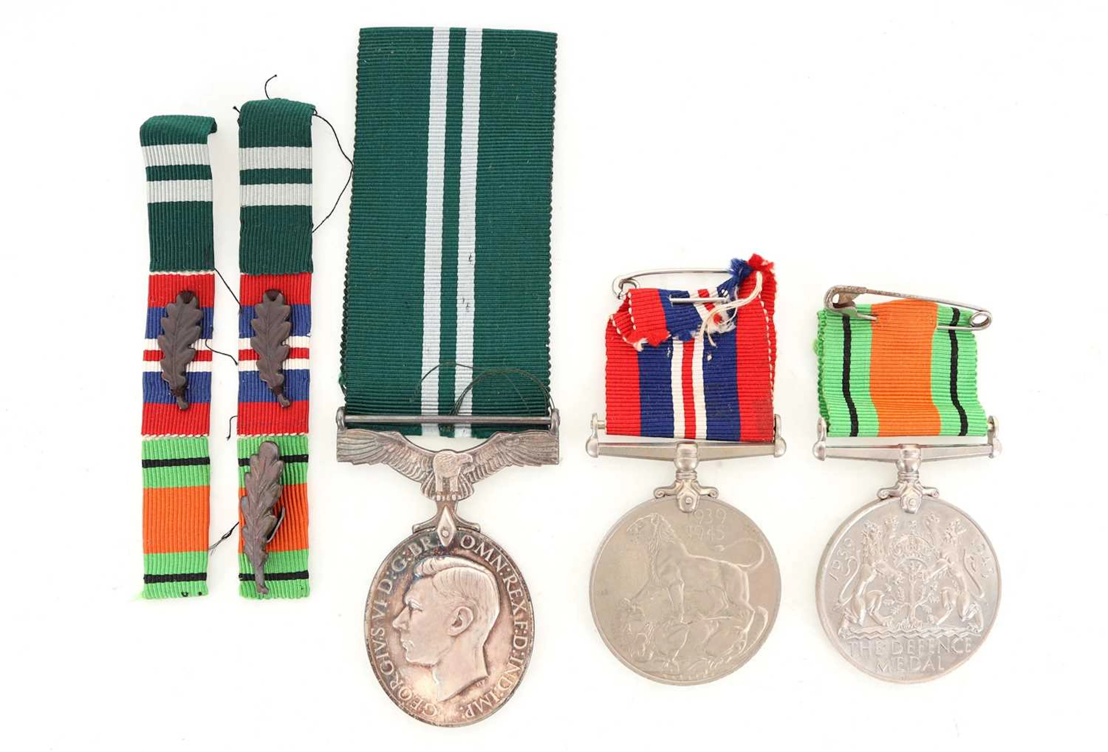 WWII MEDAL TRIO TO INCLUDE THE GEORGE VI WOMAN'S AIR EFFICIENCY AWARD
