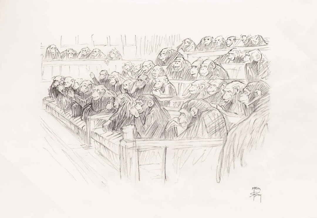 MASON STORM MONKEYS IN PARLIAMENT