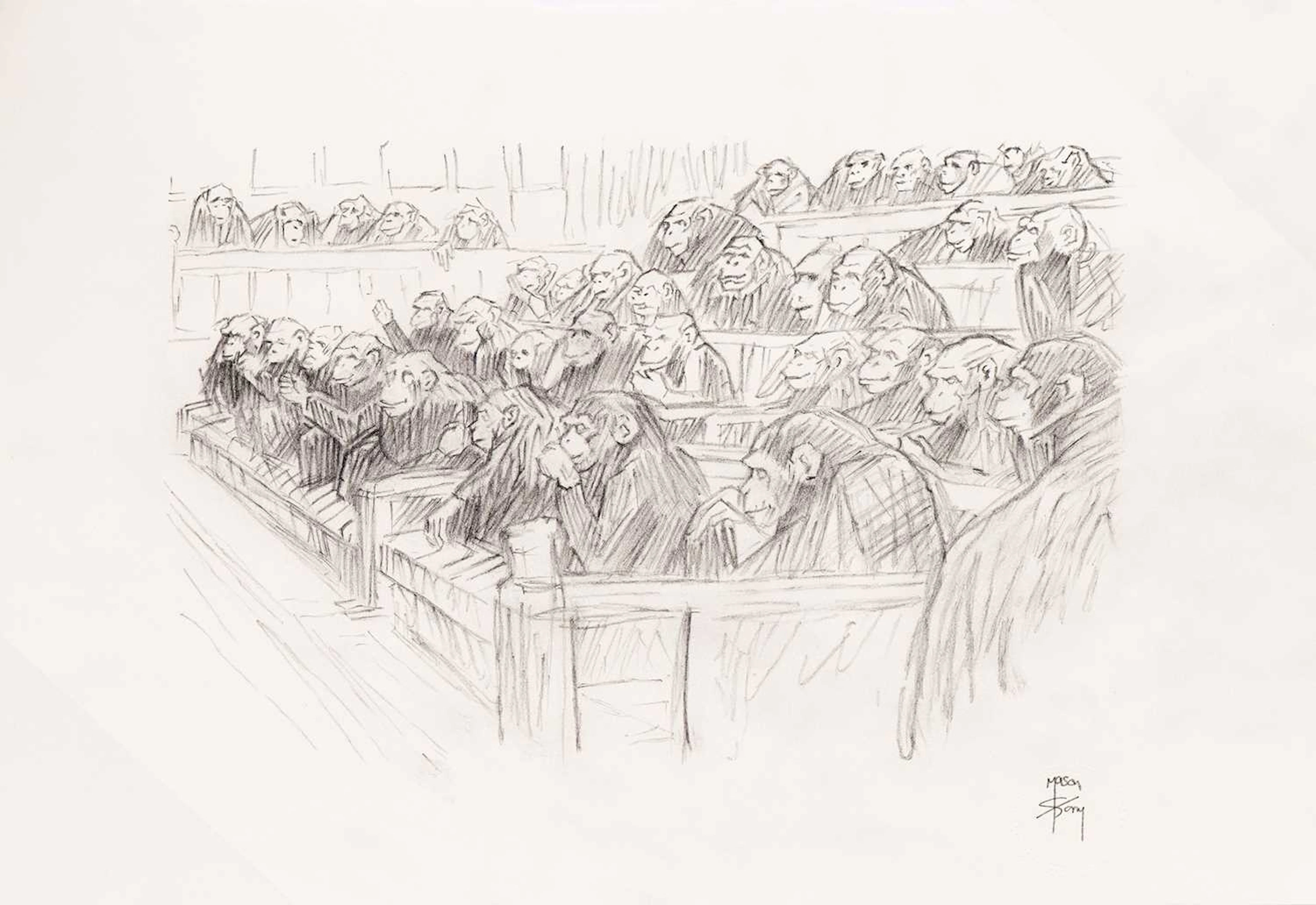 MASON STORM MONKEYS IN PARLIAMENT