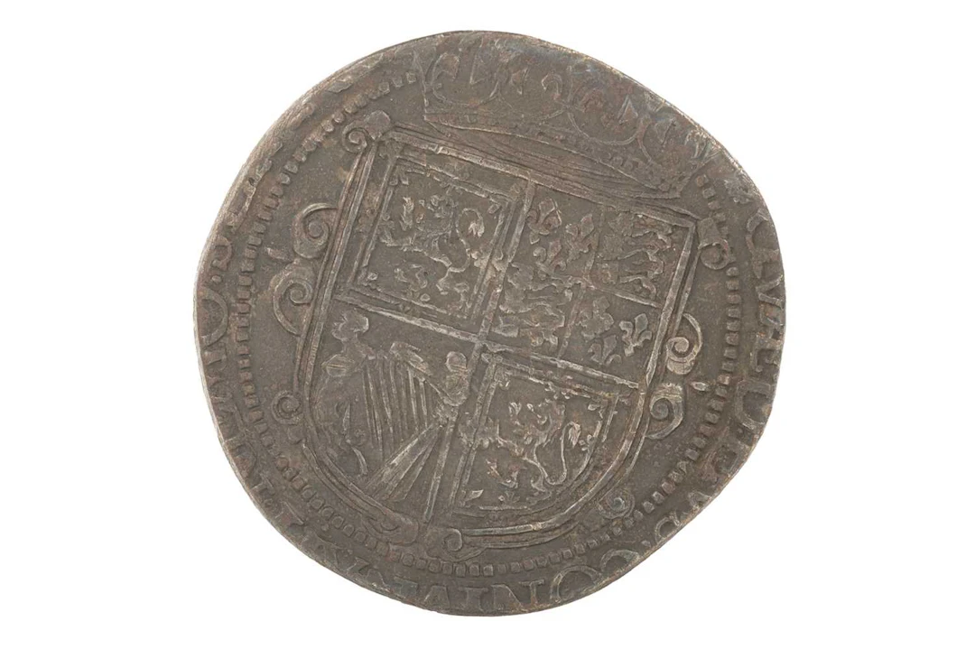 CHARLES I SCOTLAND HAMMERED SILVER THIRTY SHILLINGS 1625-1649