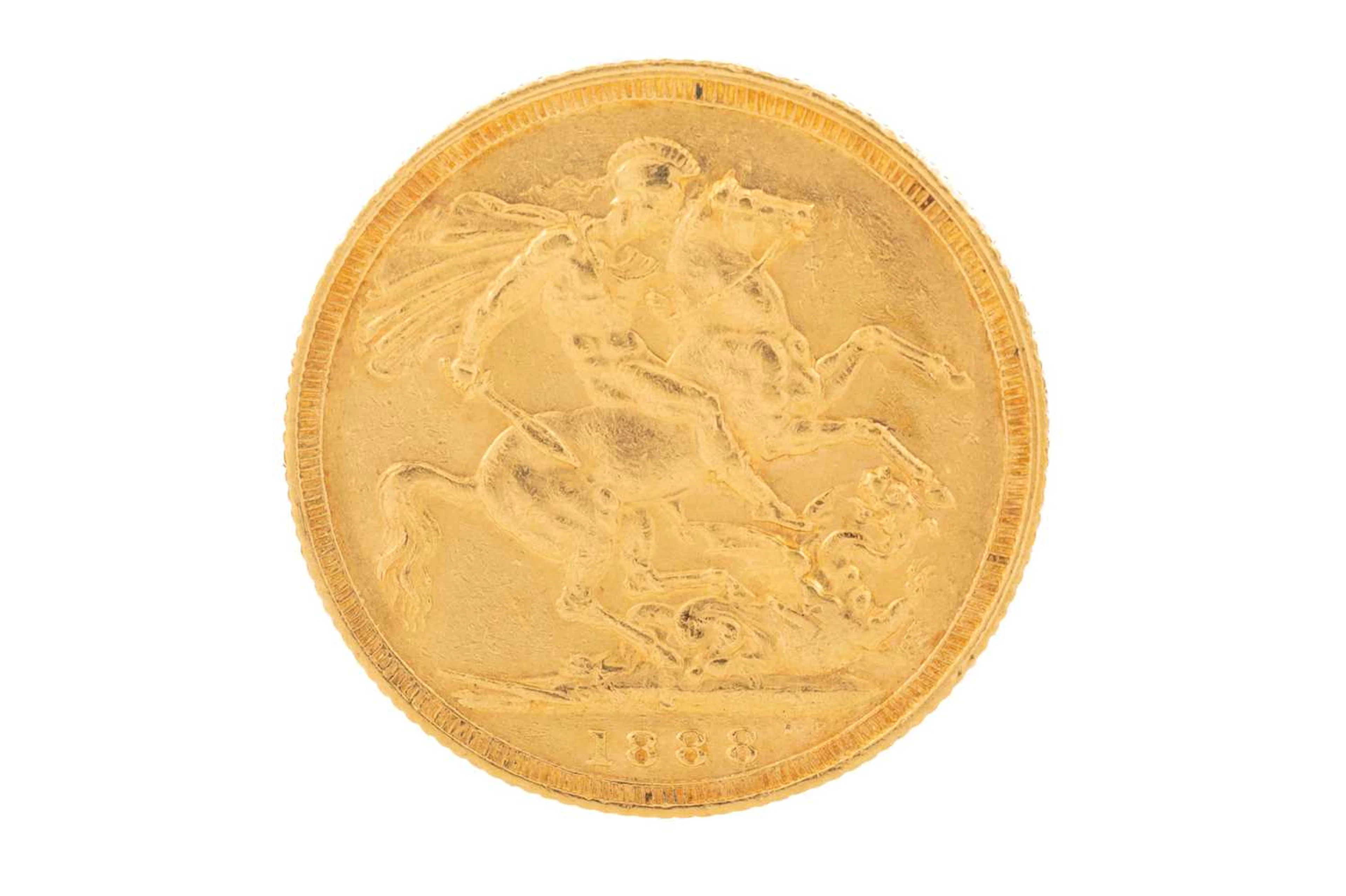 VICTORIA GOLD SOVEREIGN 1888