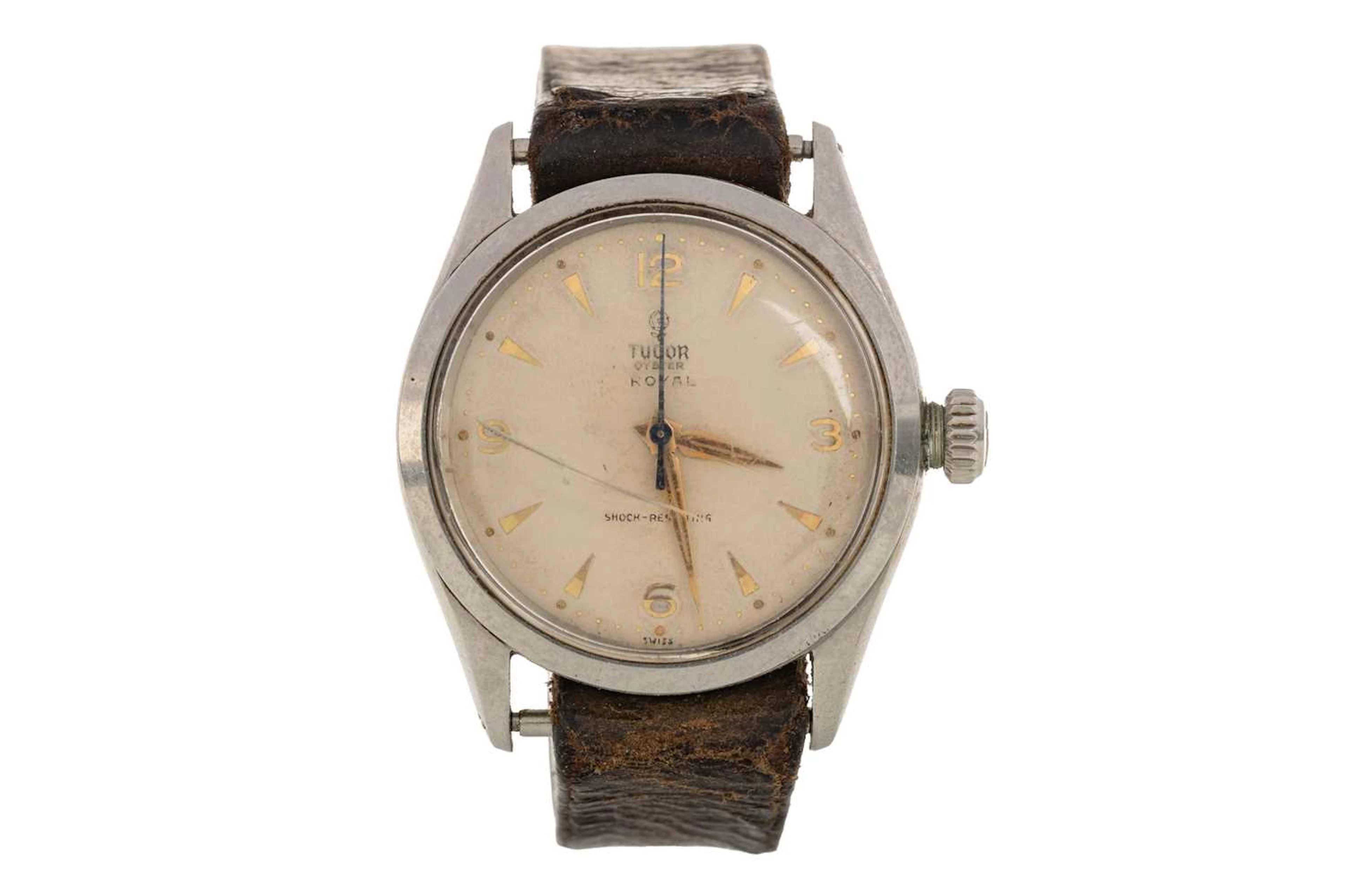 TUDOR OYSTER ROYAL STAINLESS STEEL MANUAL WIND WRIST WATCH