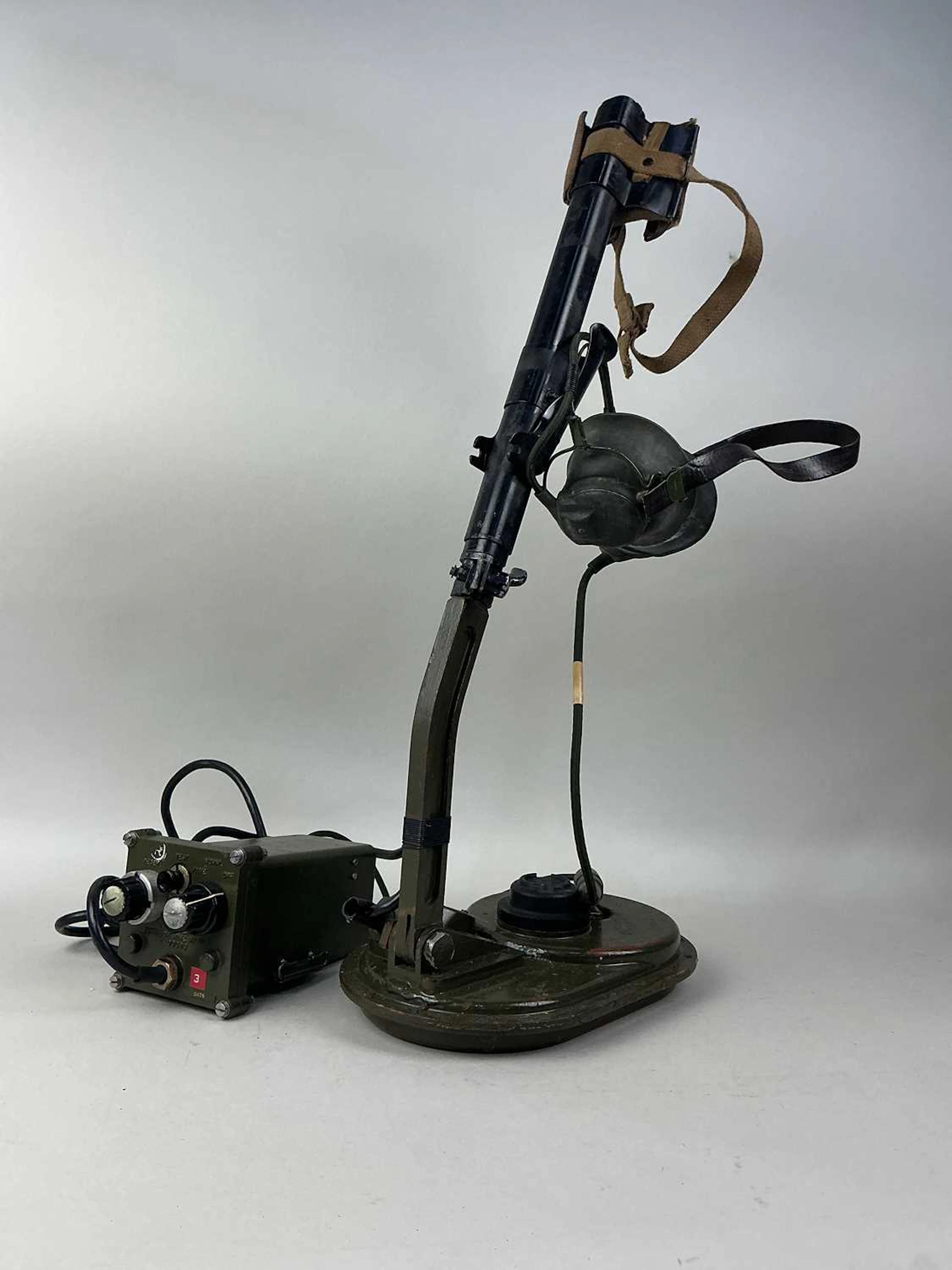 TWO MILITARY MINE DETECTORS EARLY 20TH CENTURY