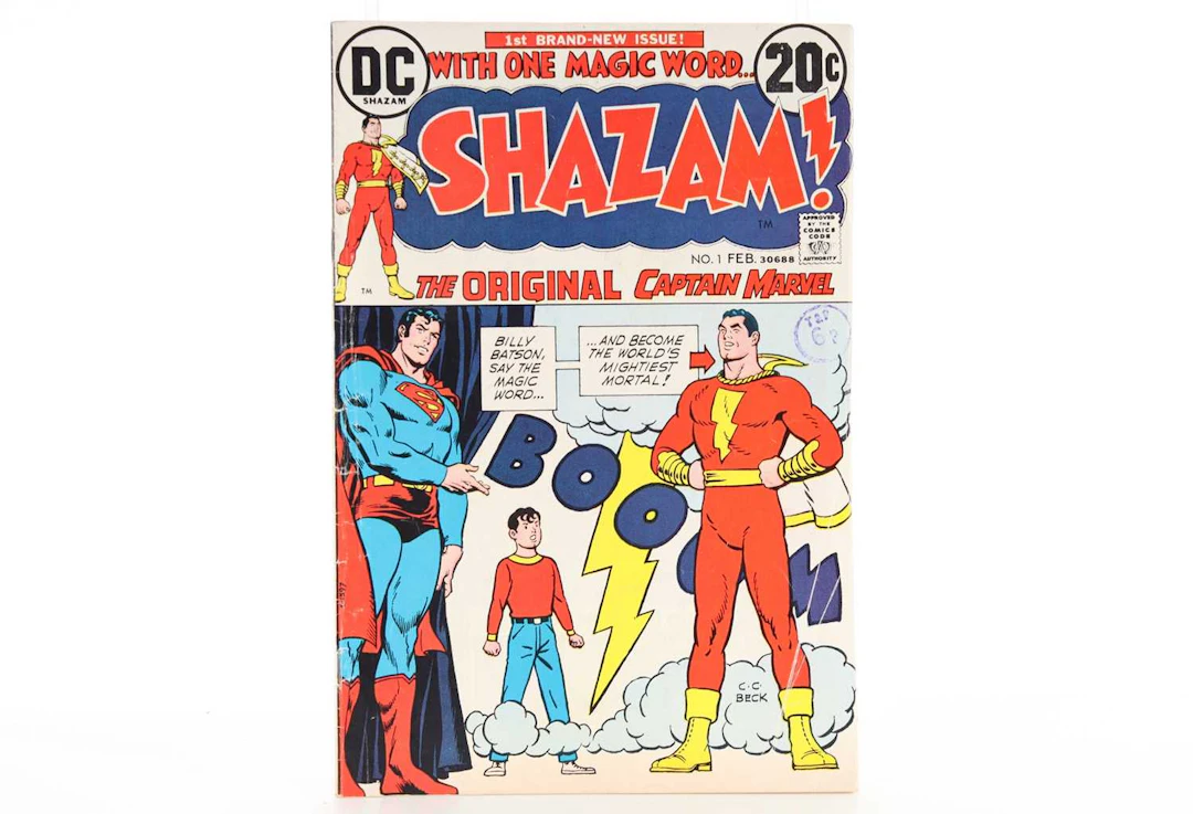 SHAZAM! D.C. COMICS-COMPLETE SERIES, ISSUES 1-35 1973–1978