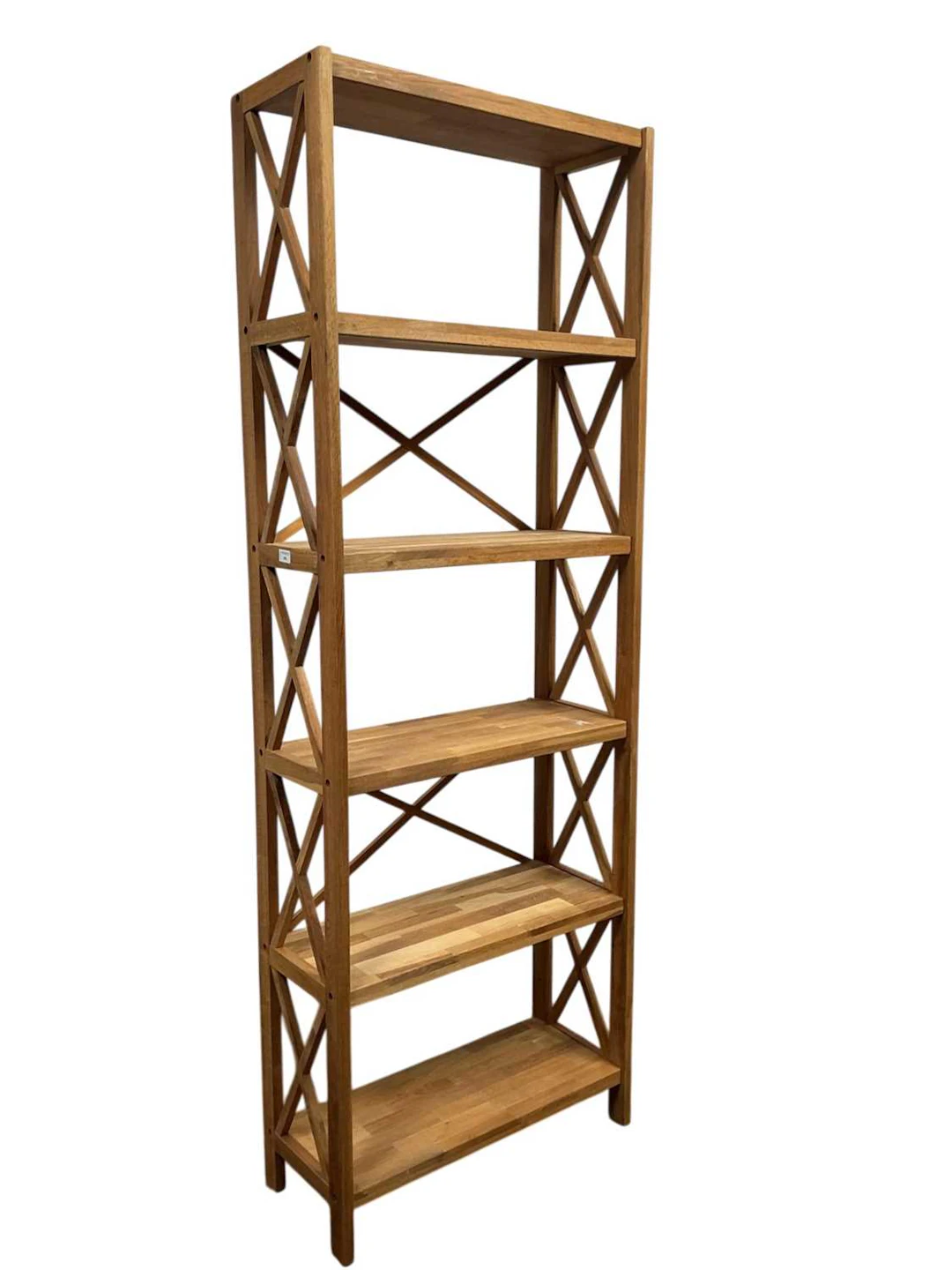 MODERN OPEN BOOKCASE LATE 20TH CENTURY