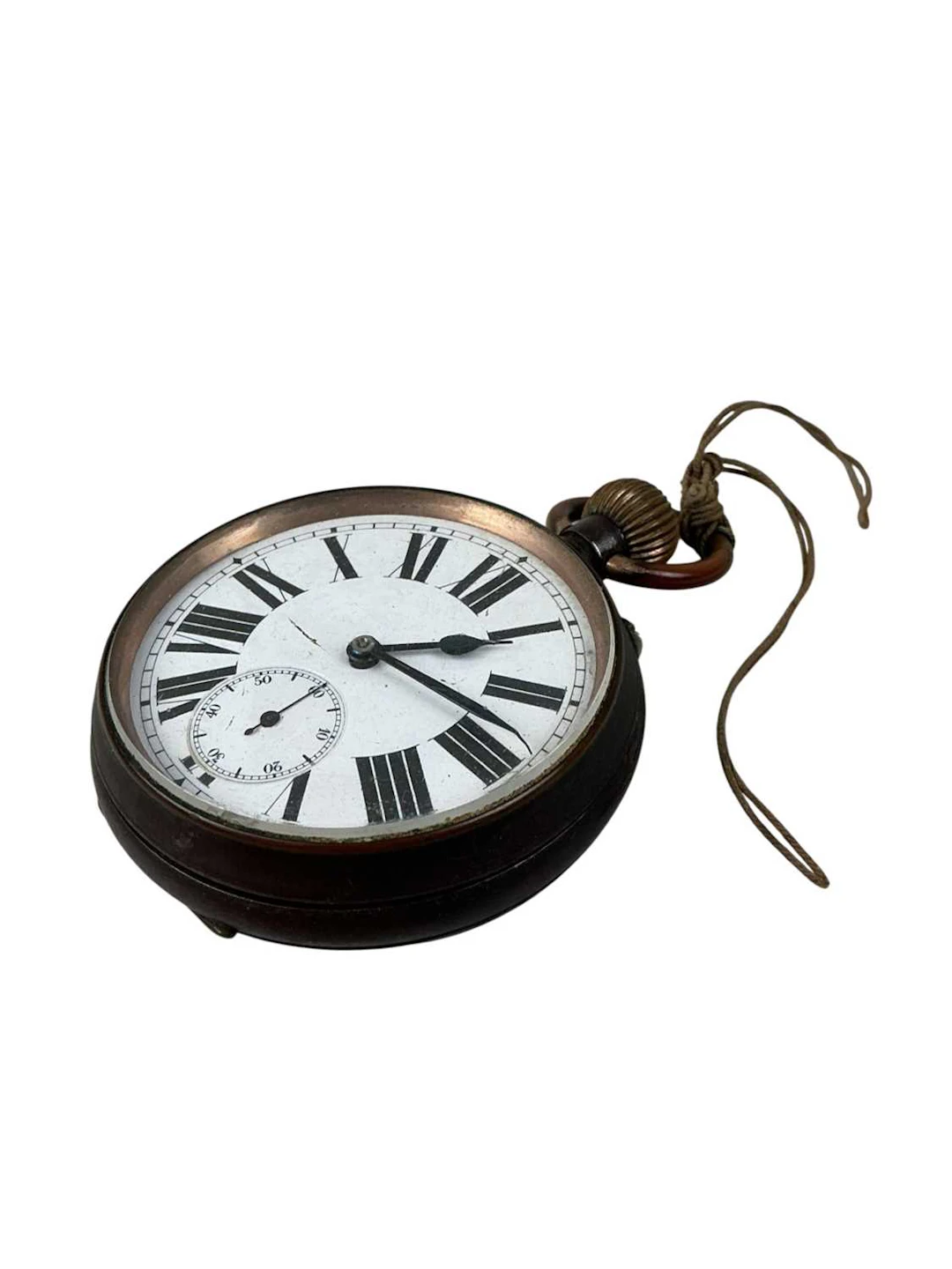EDWARDIAN TRAVEL CLOCK EARLY 20TH CENTURY