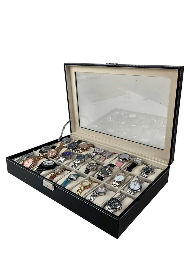COLLECTION OF LADY'S AND GENT'S FASHION WRIST WATCHES LATE 20TH CENTURY
