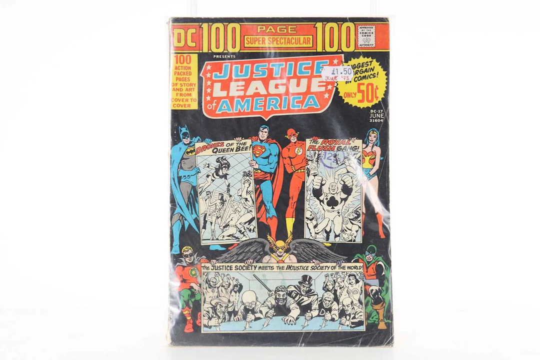 DC-JUSTICE LEAGUE OF AMERICA COMIC COLLECTION, SILVER AND BRONZE AGE