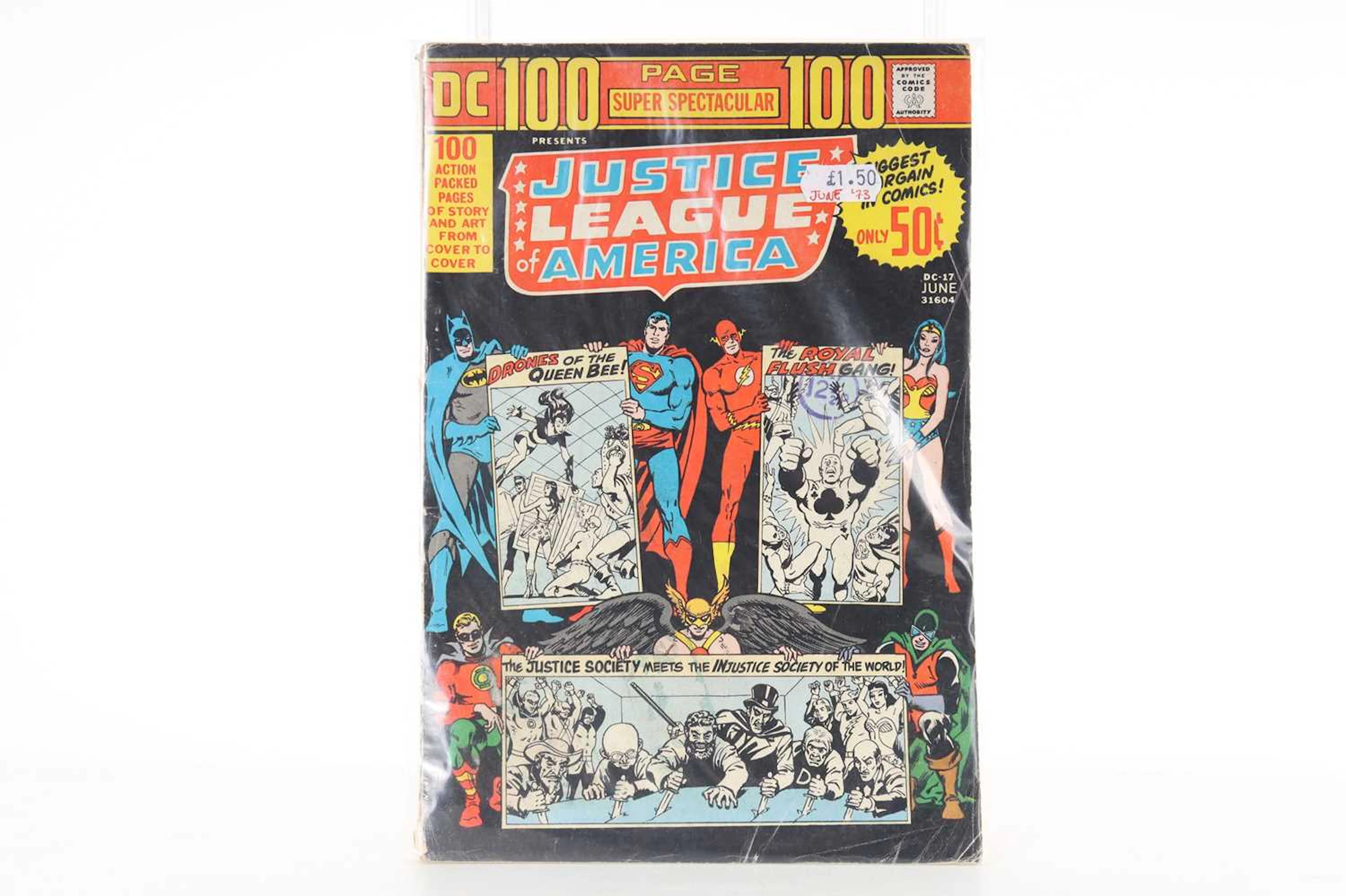 DC-JUSTICE LEAGUE OF AMERICA COMIC COLLECTION, SILVER AND BRONZE AGE