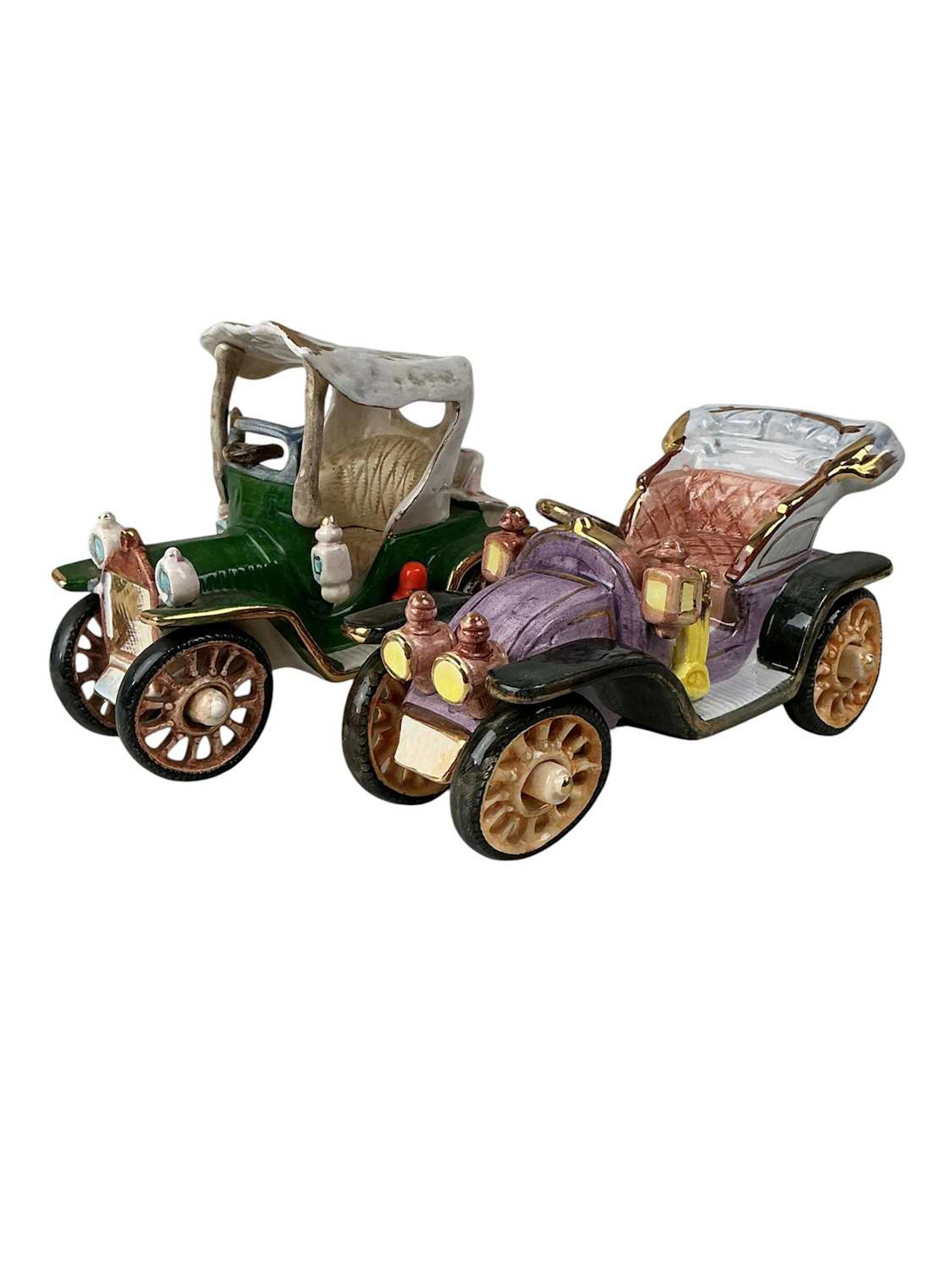 GROUP OF CERAMIC MODEL VEHICLES MID/LATE 20TH CENTURY