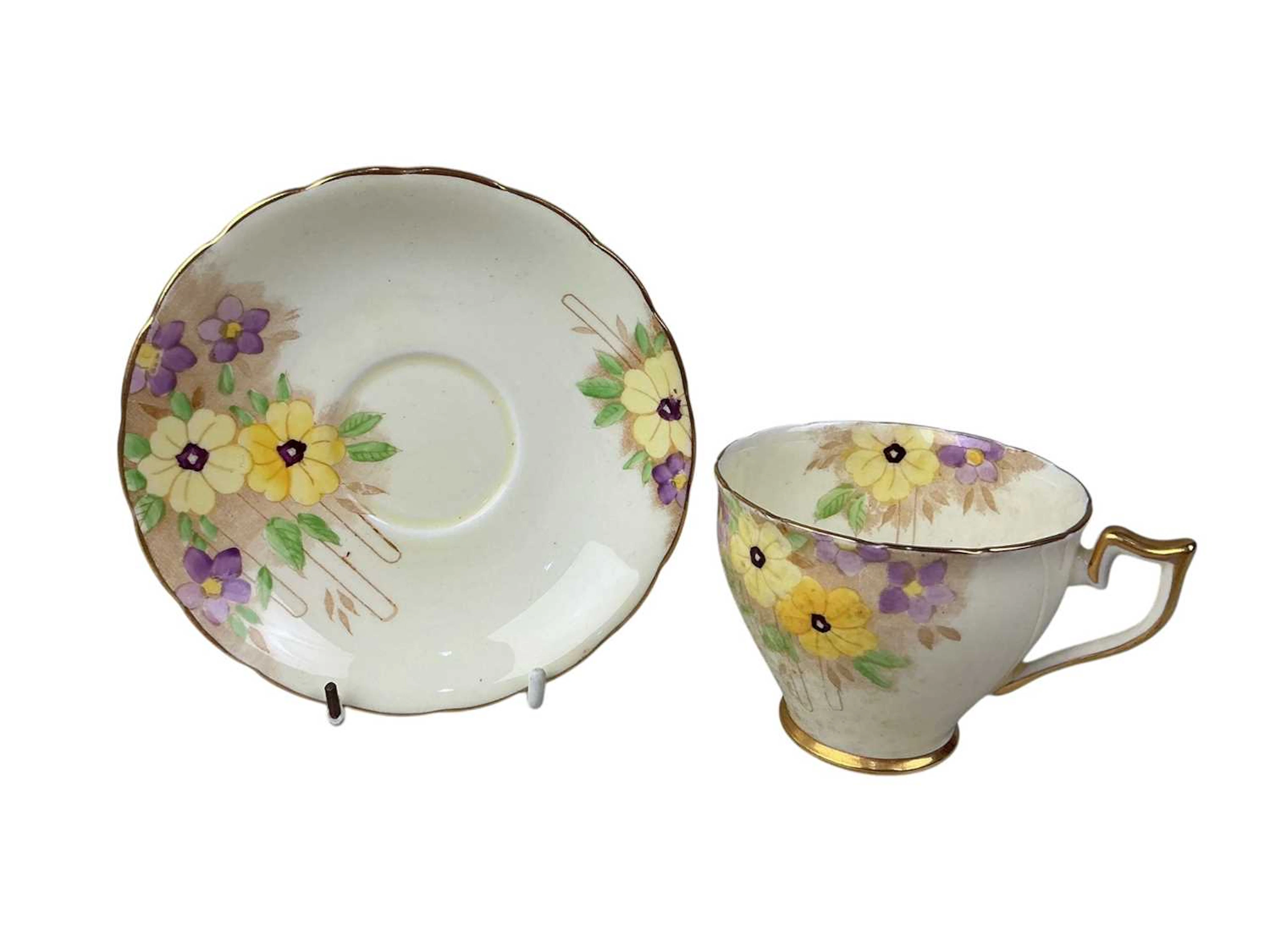 WELLINGTON CHINA TEA SERVICE, MID/LATE 20TH CENTURY AND OTHER TEA CHINA