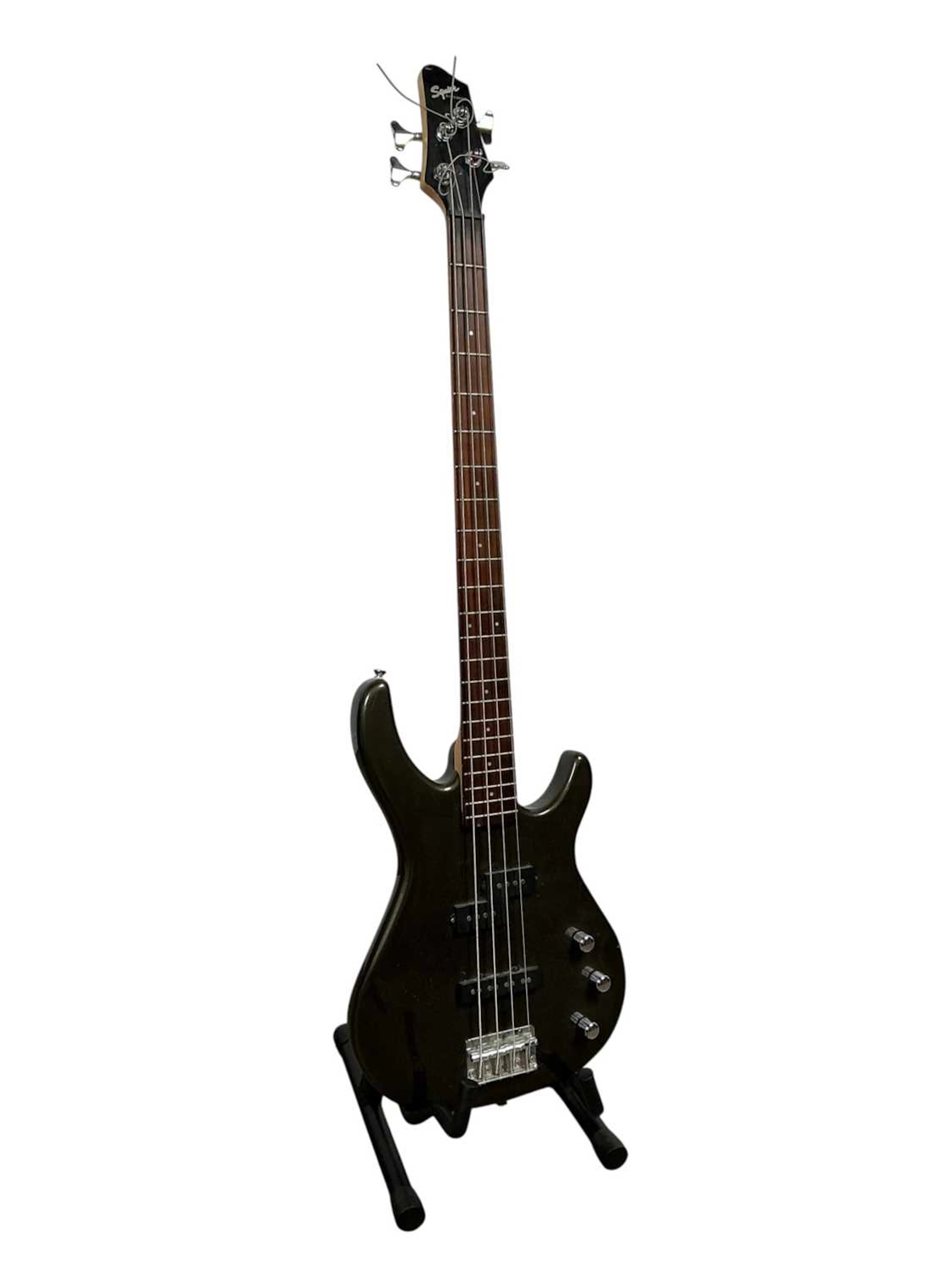 SQUIER BY FENDER ELECTRIC BASS GUITAR EARLY 20TH CENTURY
