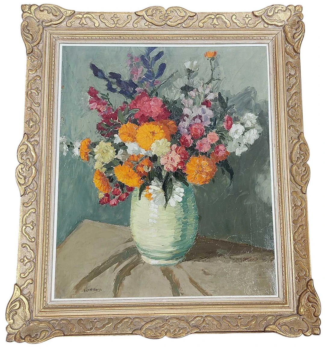 * HUGH MCKENNA FLORAL STILL LIFE