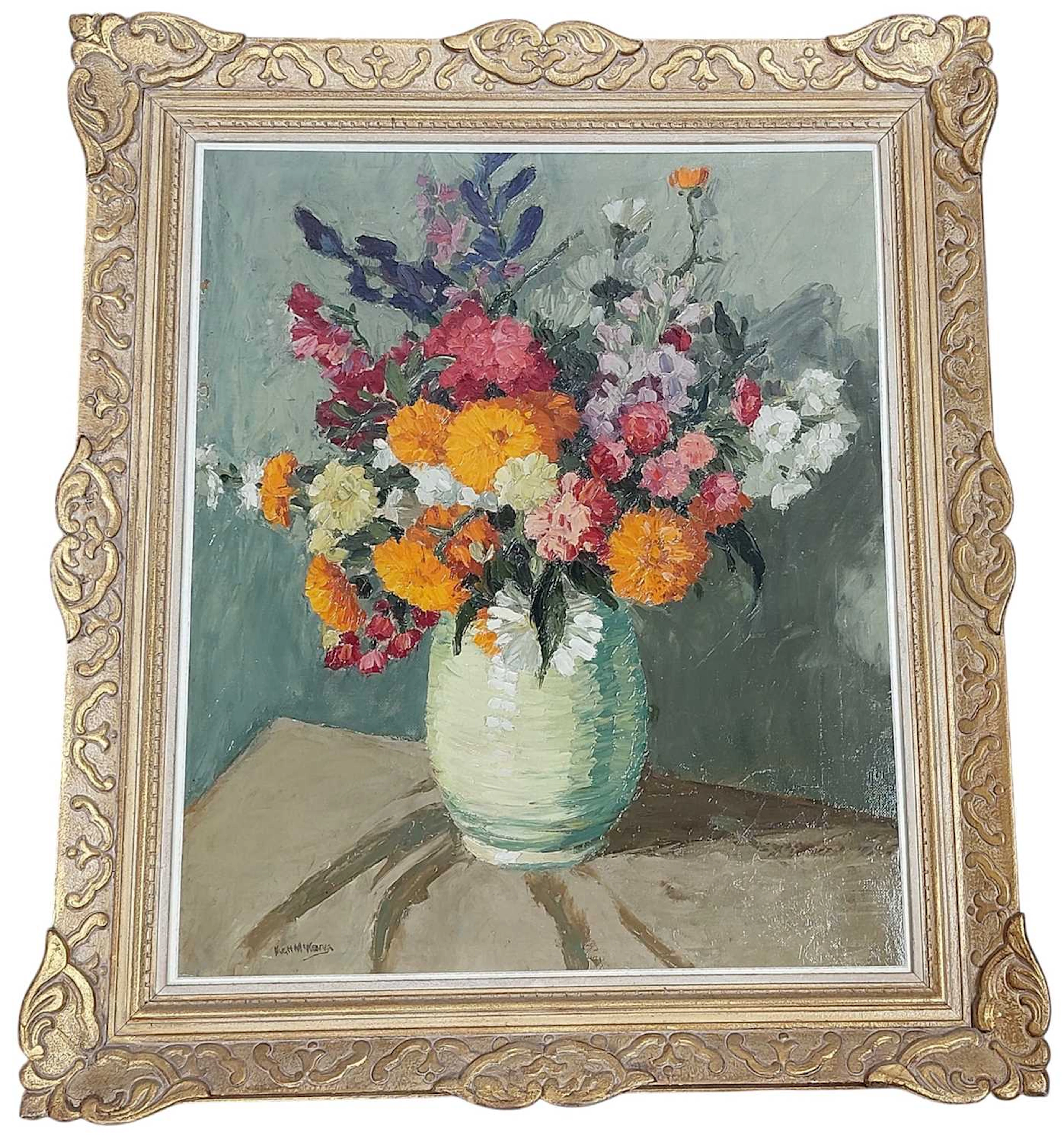 * HUGH MCKENNA FLORAL STILL LIFE