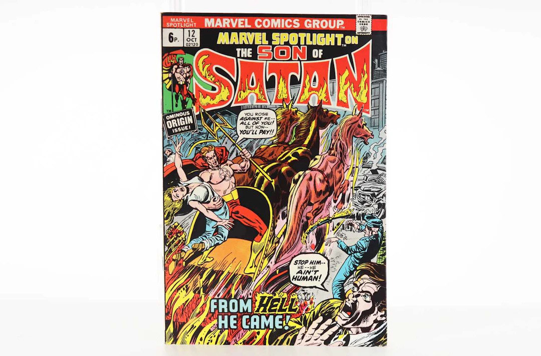 MARVELS SPOTLIGHT- THE SON OF SATAN, ISSUES 12-16 1973-1974
