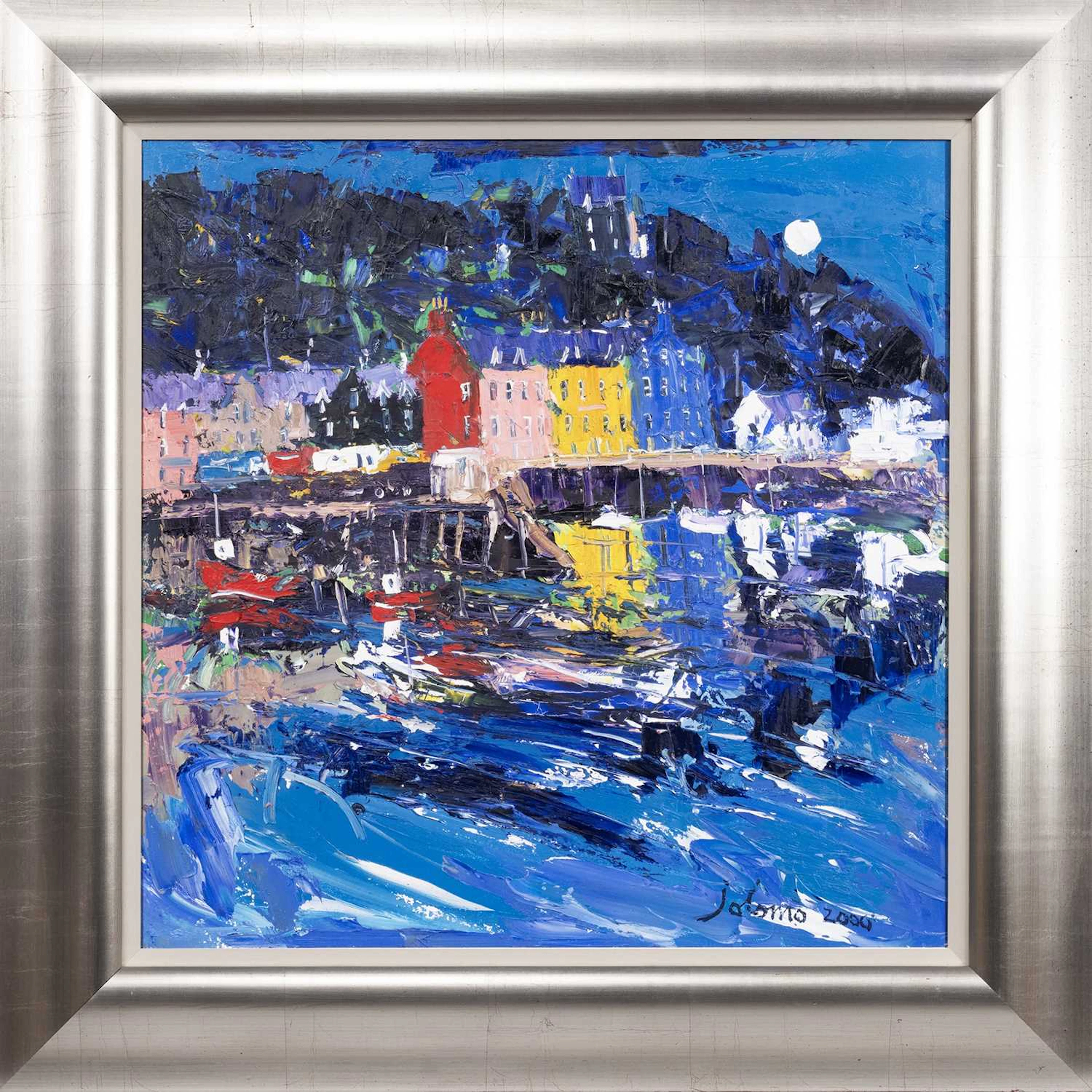 * JOHN LOWRIE MORRISON OBE (JOLOMO) (SCOTTISH b. 1948) TOBERMORY, ISLE OF MULL
