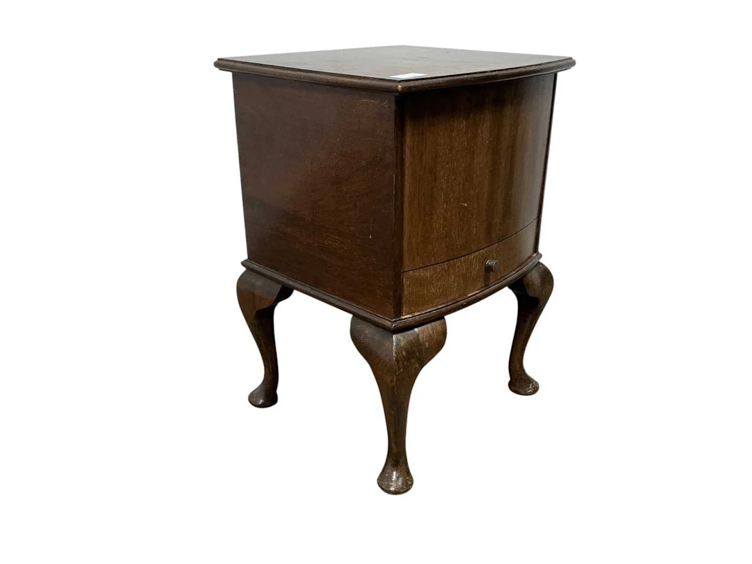 MAHOGANY SEWING TABLE MID 20TH CENTURY