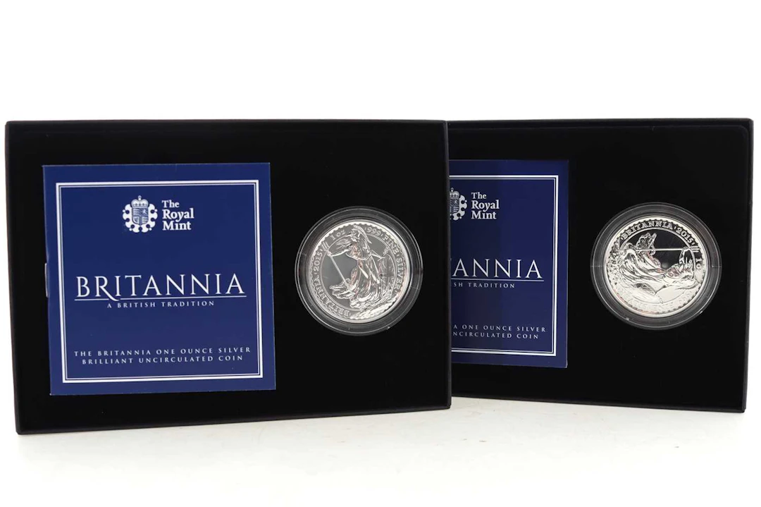 COLLECTION OF SILVER COIN SETS LATE 20TH CENTURY