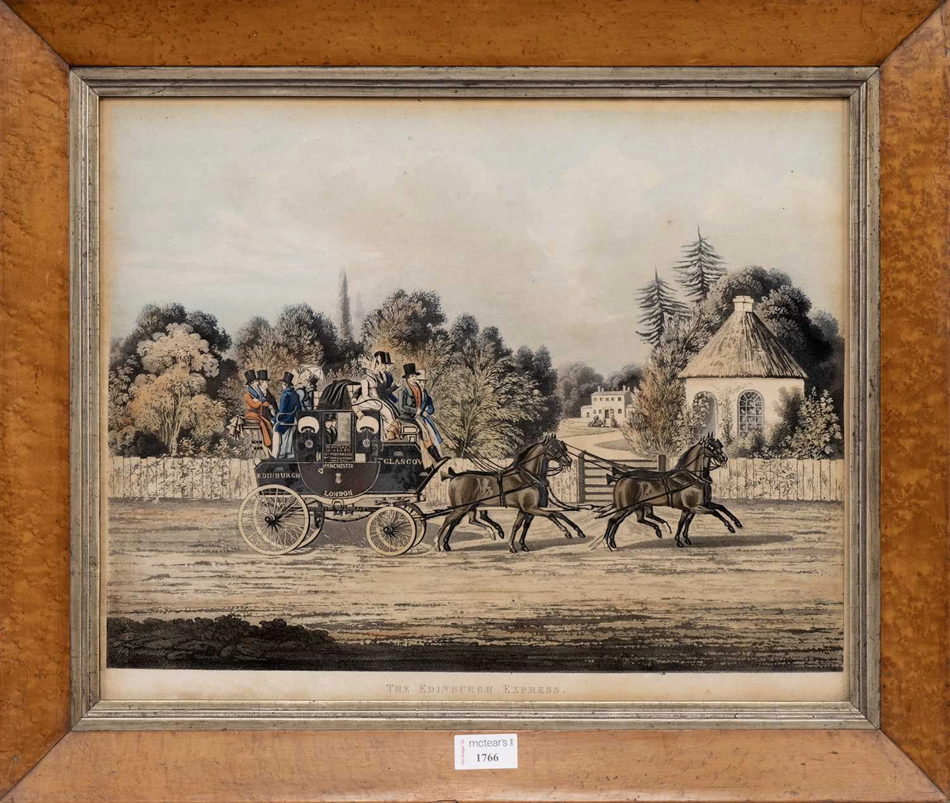 AFTER JAMES POLLARD (BRITISH 1792 - 1867) THE EDINBURGH EXPRESS