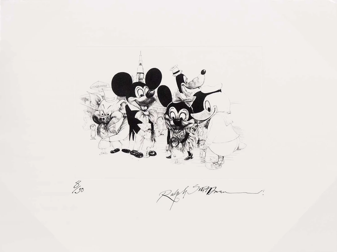 RALPH STEADMAN DISNEYLAND