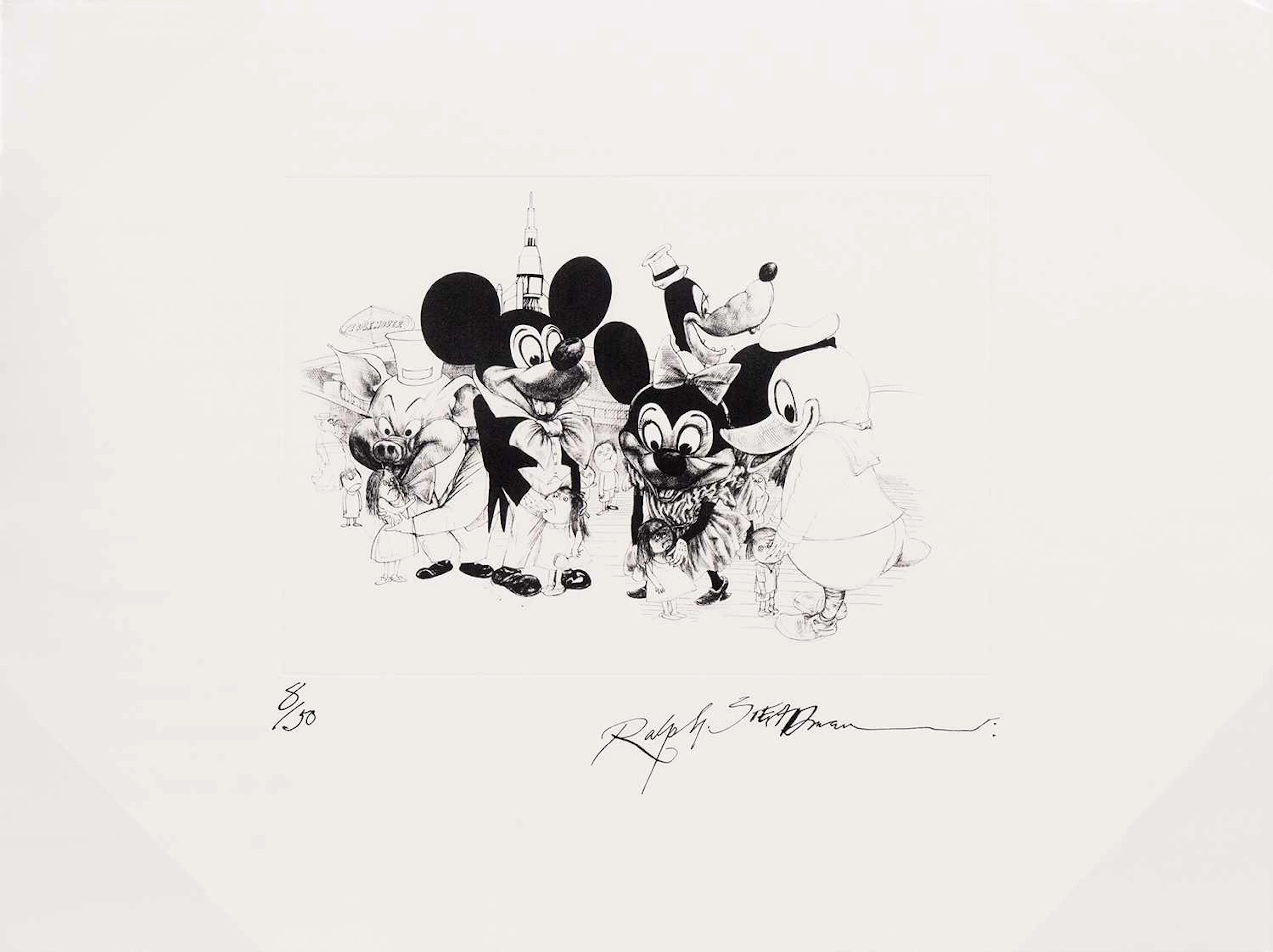 RALPH STEADMAN DISNEYLAND