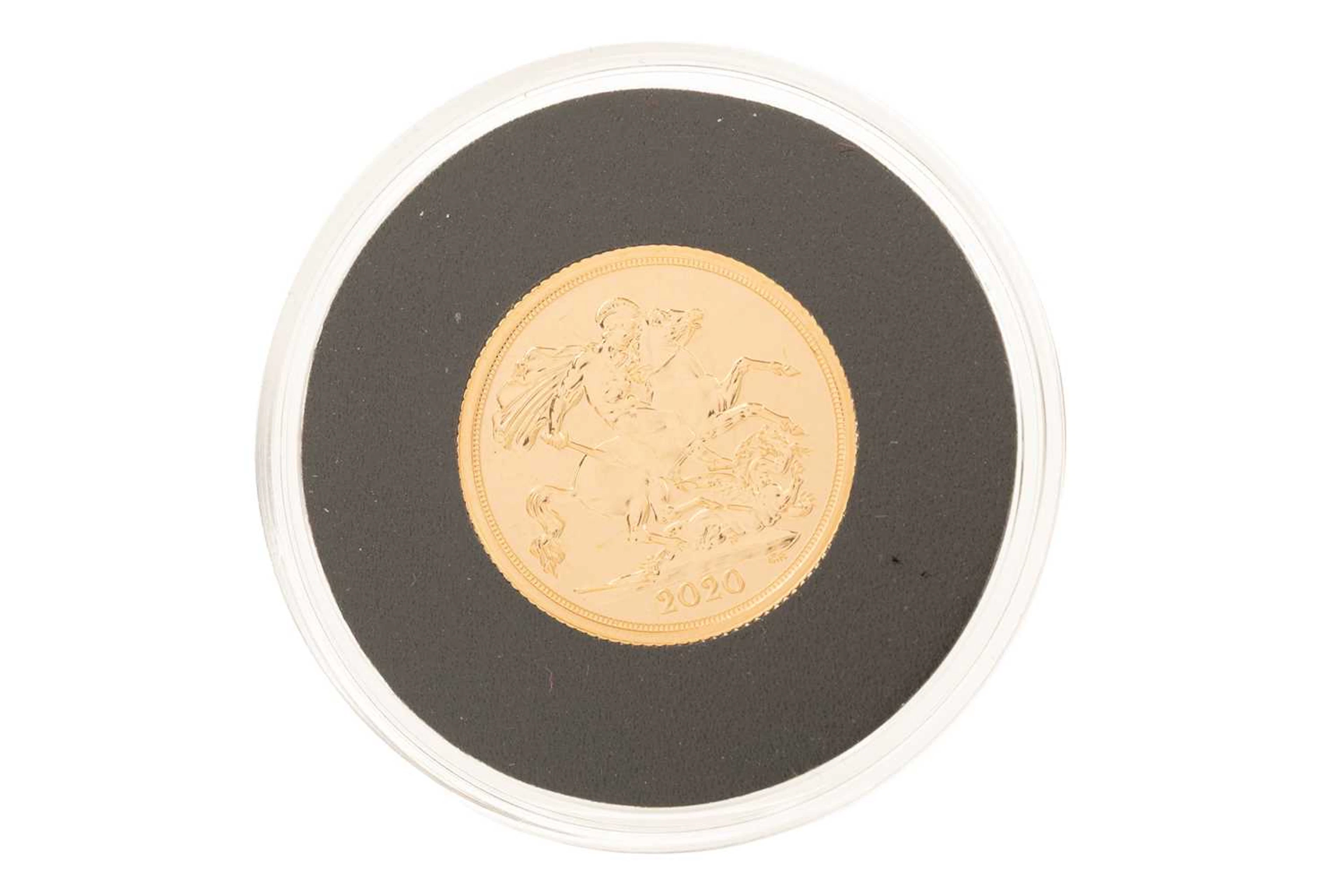 ELIZABETH II GOLD SOVEREIGN 2020