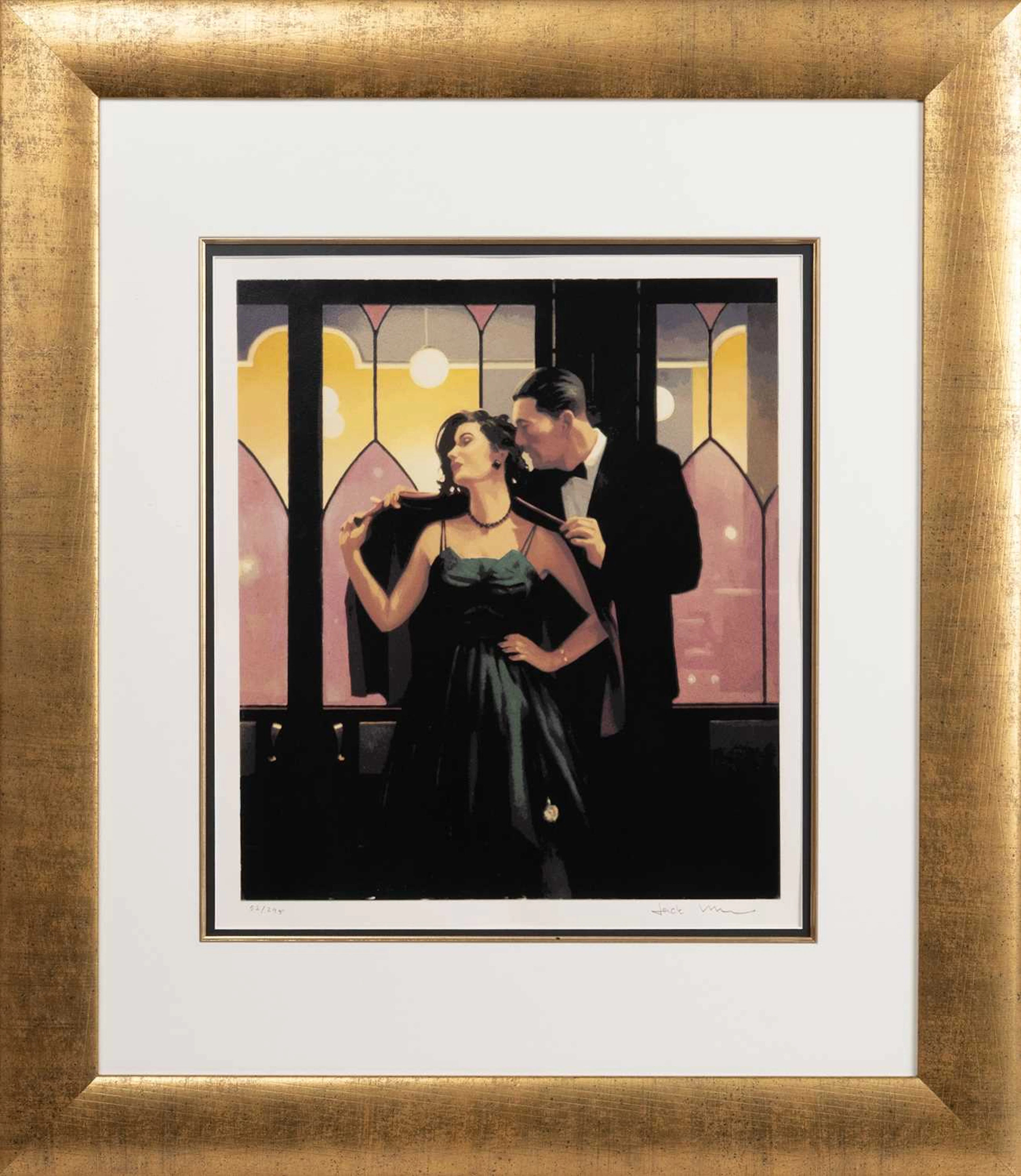 * JACK VETTRIANO OBE (SCOTTISH 1951 - 2025) WORDS OF WISDOM