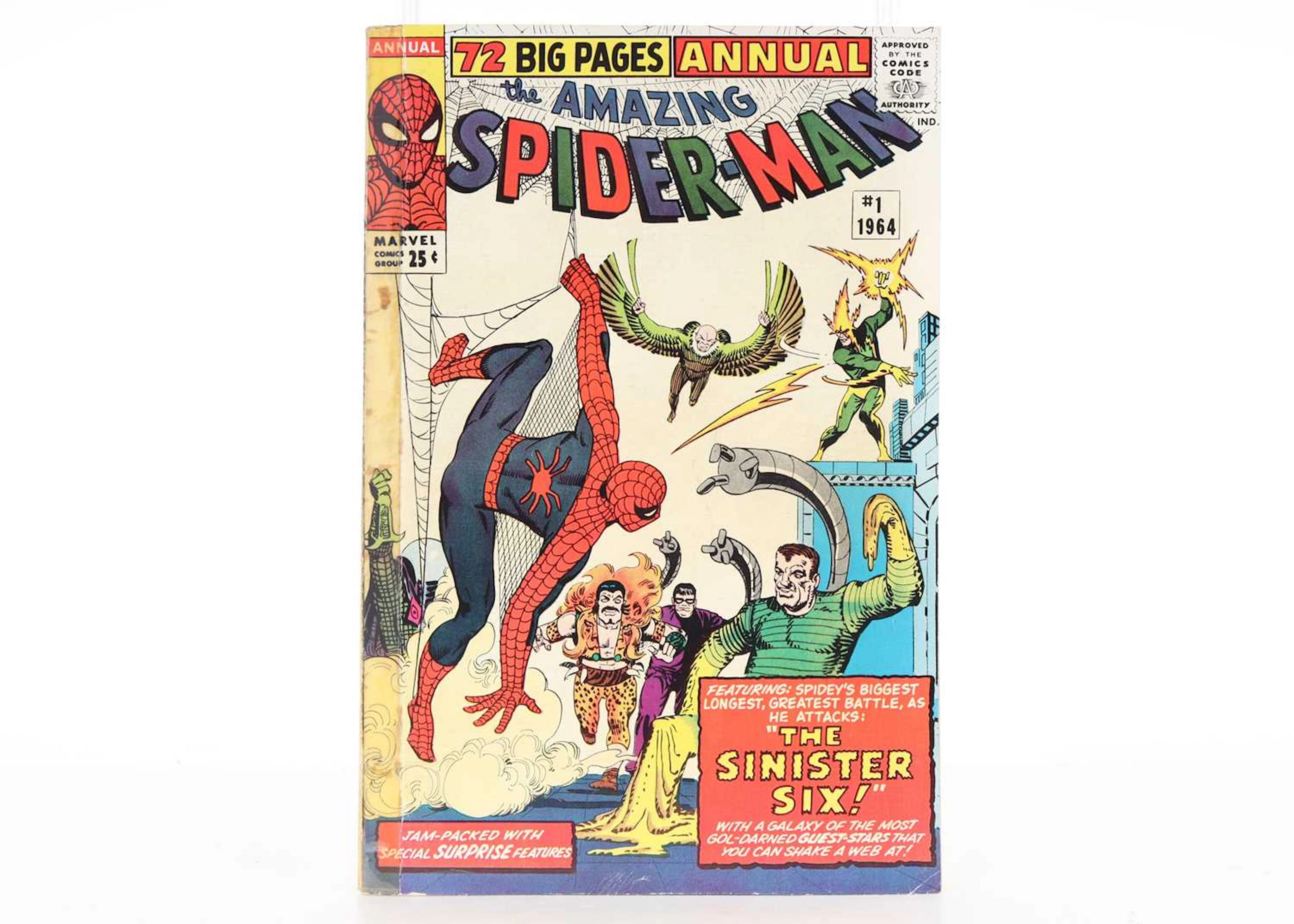 MARVEL-THE AMAZING SPIDER-MAN ANNUAL NO. 1 (FIRST APPEARANCE OF THE