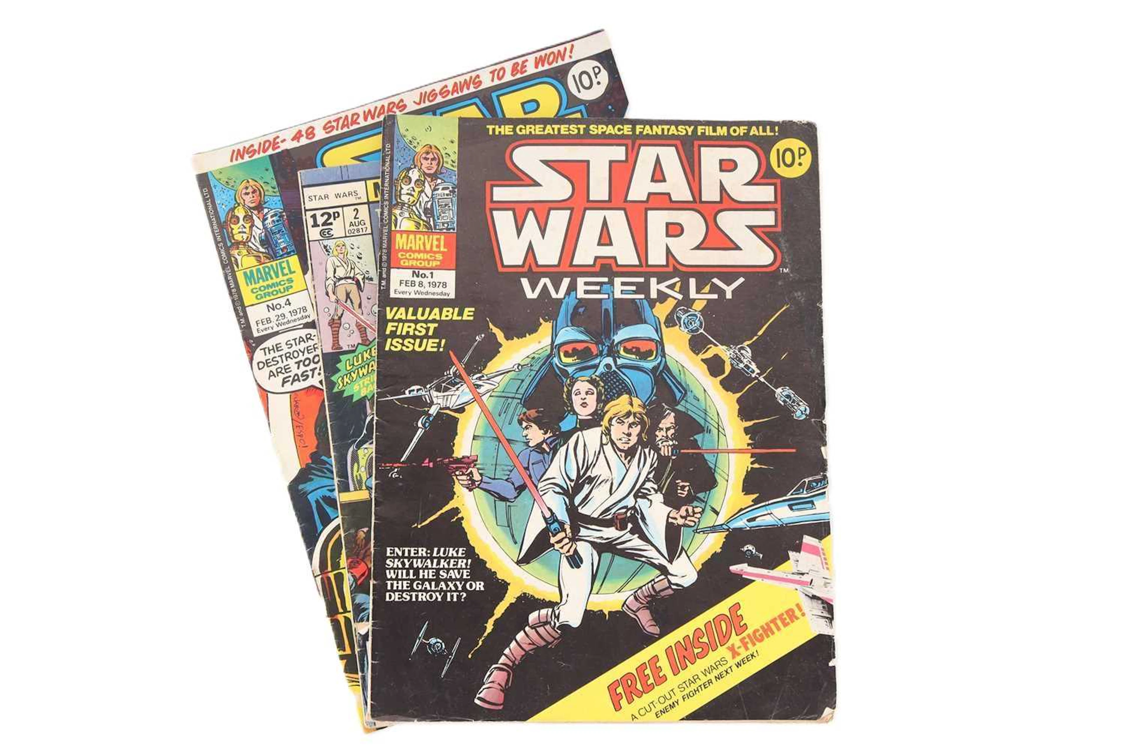 MARVEL UK- STAR WARS WEEKLY(NEAR-COMPLETE RUN) 1978-1980