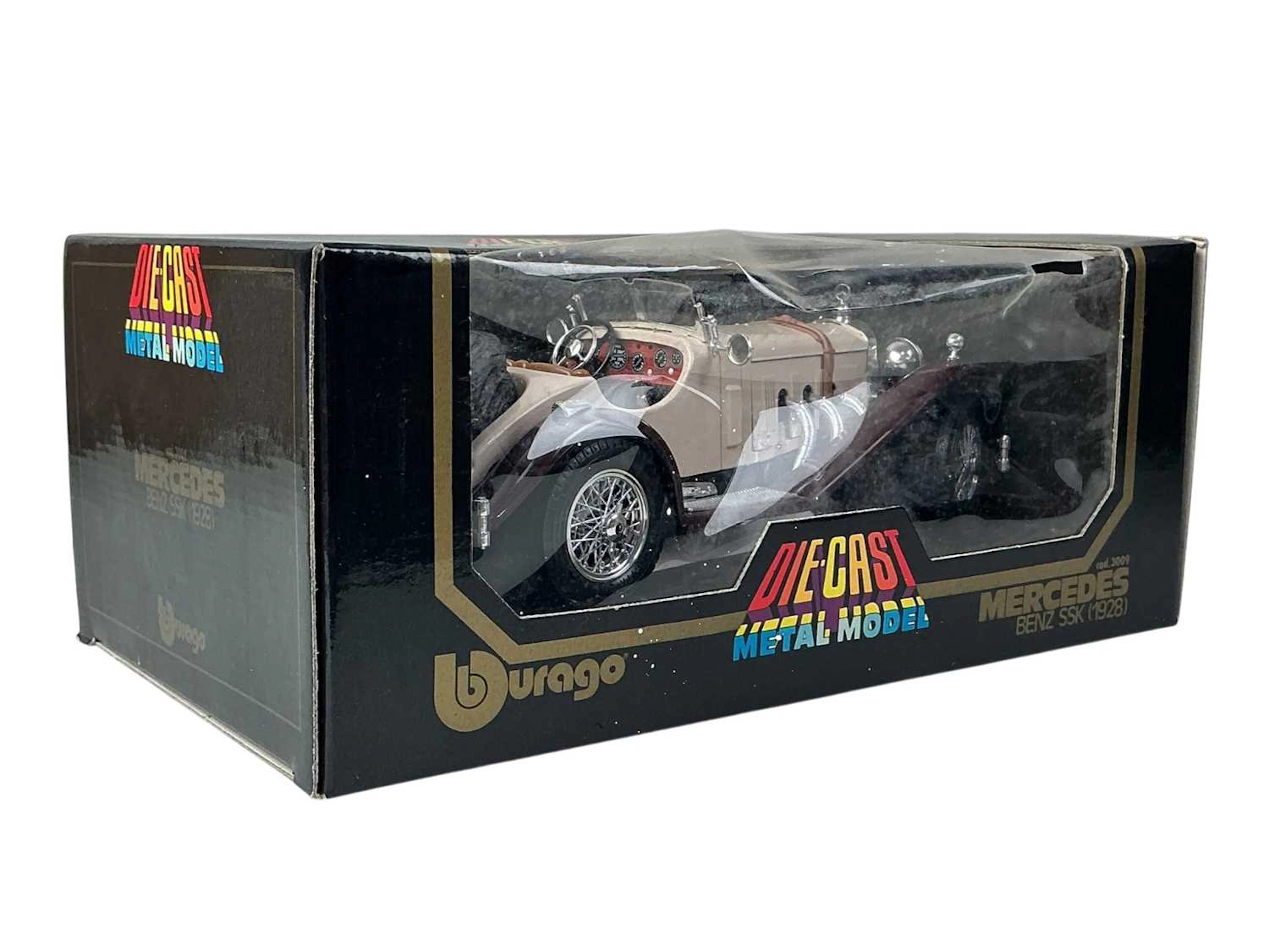 COLLECTION OF BBURAGO MODEL VEHICLES LATE 20TH CENTURY