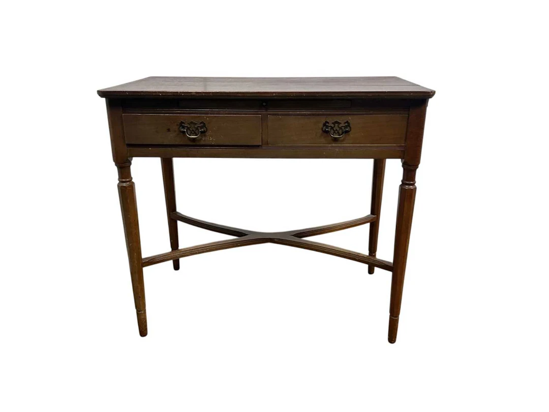 MAHOGANY CONSOLE TABLE MID 20TH CENTURY