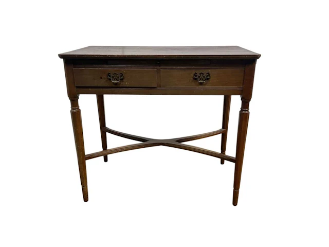 MAHOGANY CONSOLE TABLE MID 20TH CENTURY