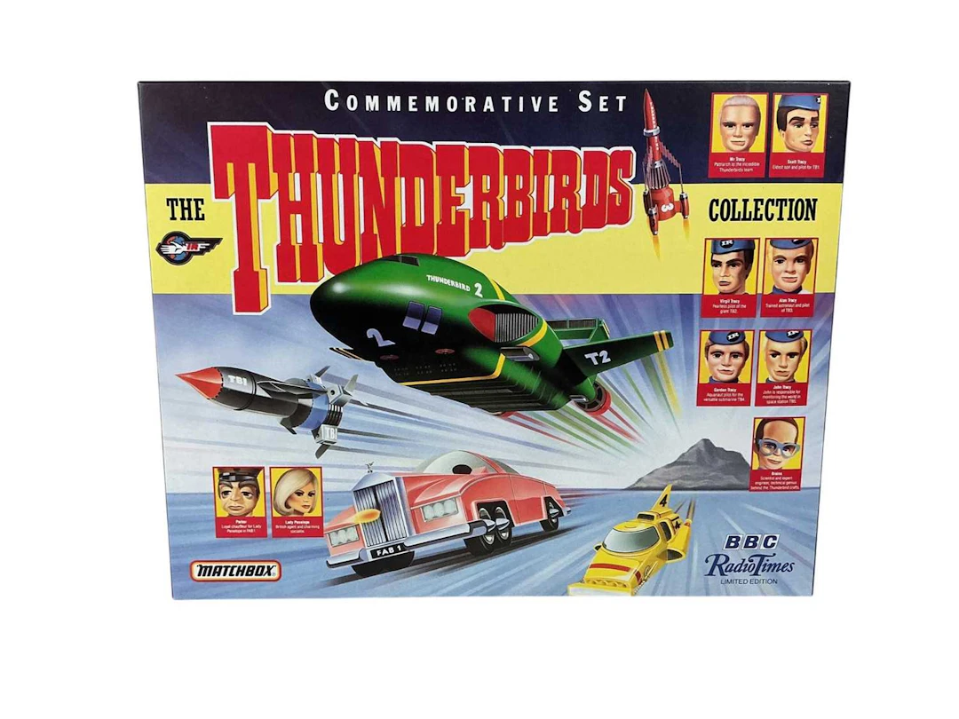 RADIO TIMES COMMEMORATIVE THUNDERBIRDS SET LATE 20TH CENTURY