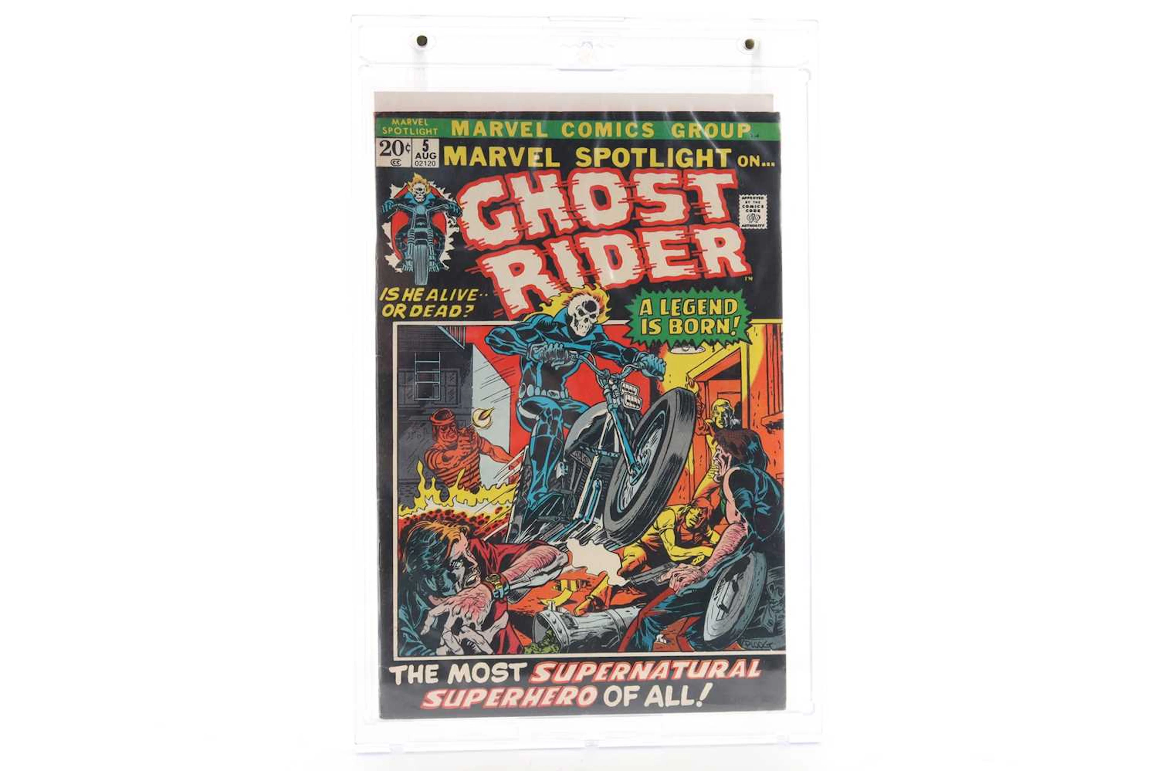 MARVEL SPOTLIGHT #5-FIRST APPEARANCE OF GHOST RIDER 1972