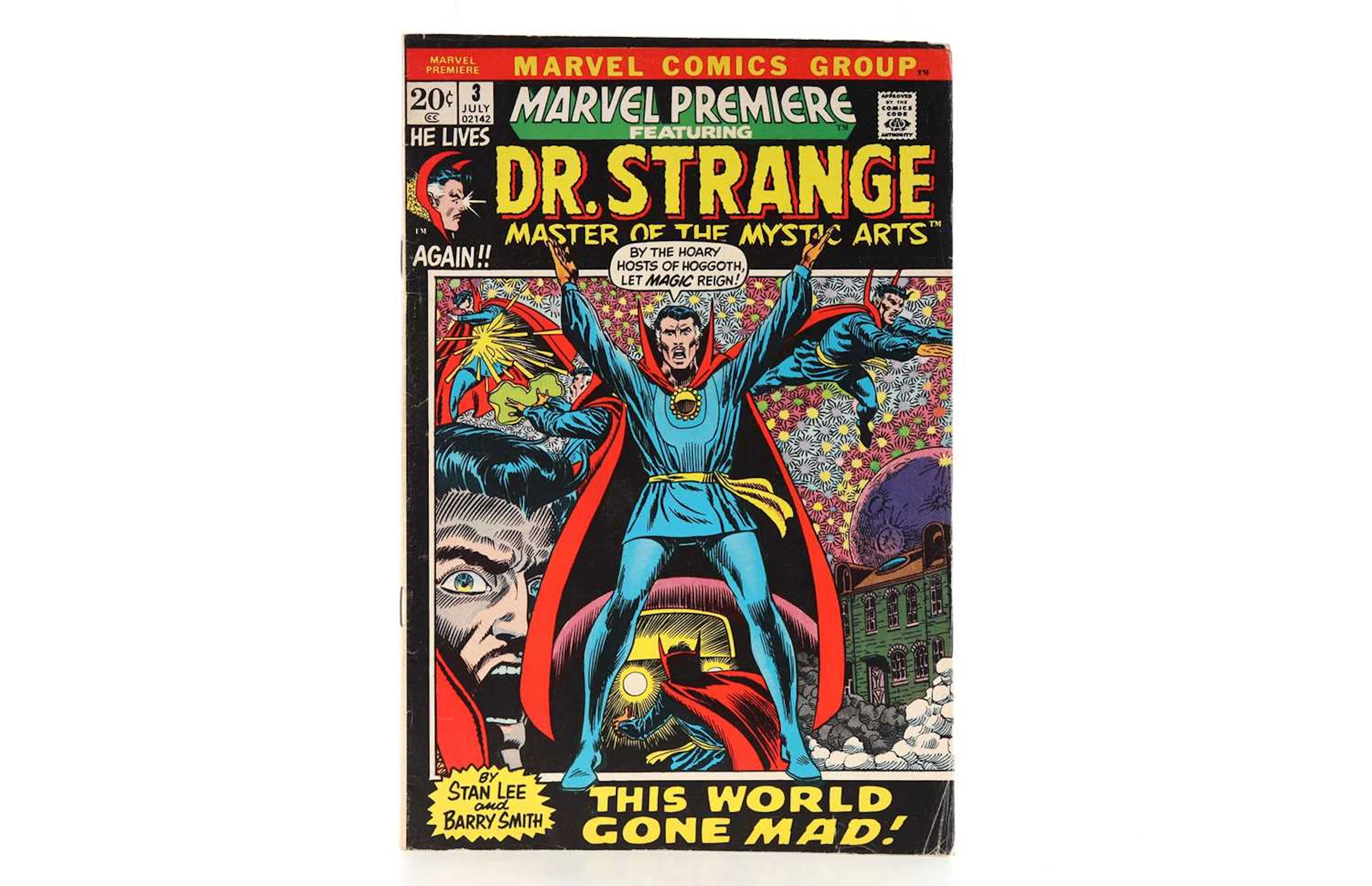 MARVEL PREMIERE ISSUES. 3-14 - THE COMPLETE DOCTOR STRANGE RUN 1972-1974