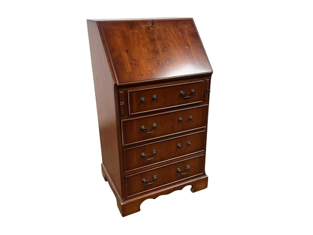 YEW WOOD BUREAU LATE 20TH CENTURY