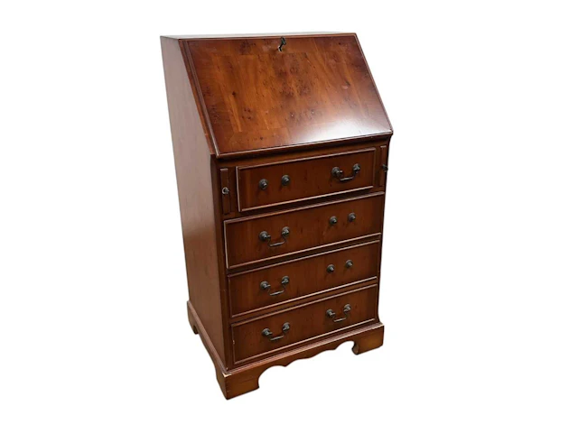 YEW WOOD BUREAU LATE 20TH CENTURY