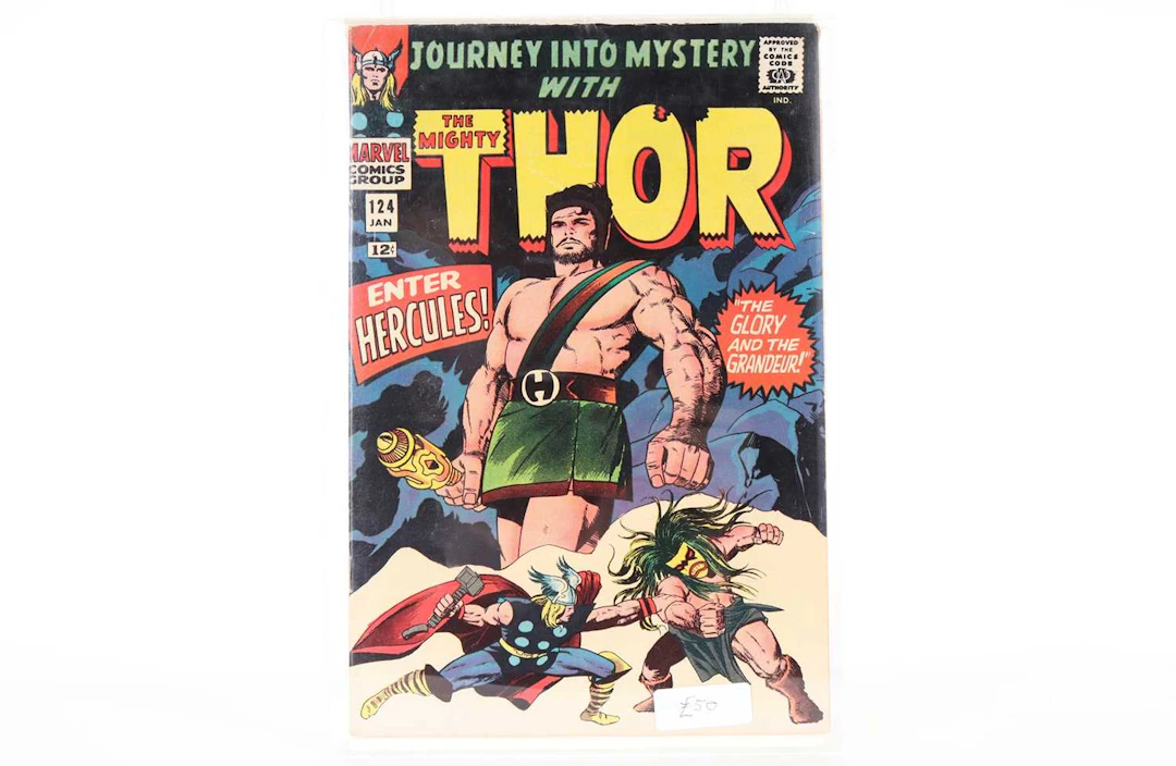 MARVEL-THE MIGHTY THOR COMICS, NO. 88, 124 AND KING-SIZE SPECIAL NO.
