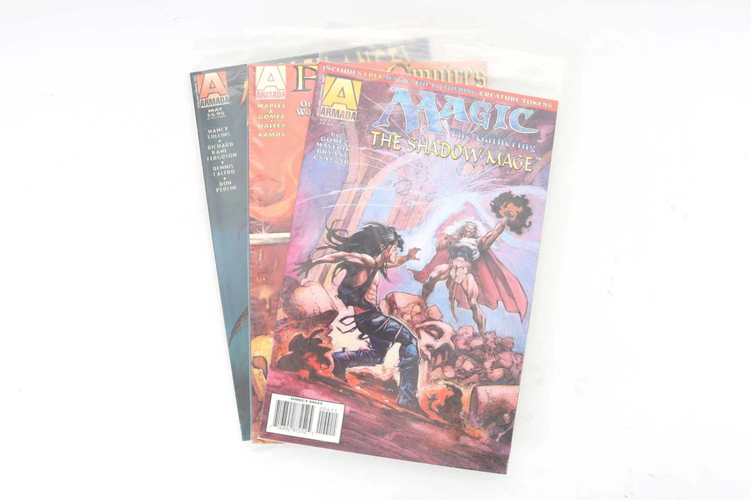 ACCLAIM COMICS, MAGIC: THE GATHERING, GROUP OF COMICS WITH SEALED