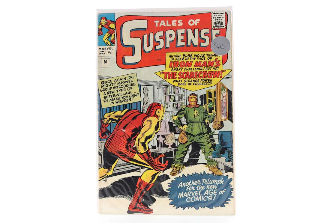 TALES OF SUSPENSE #51 MARVEL COMICS SILVER AGE IRON MAN CIRCA 1964