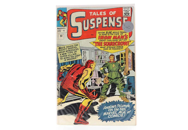 TALES OF SUSPENSE #51 MARVEL COMICS SILVER AGE IRON MAN CIRCA 1964