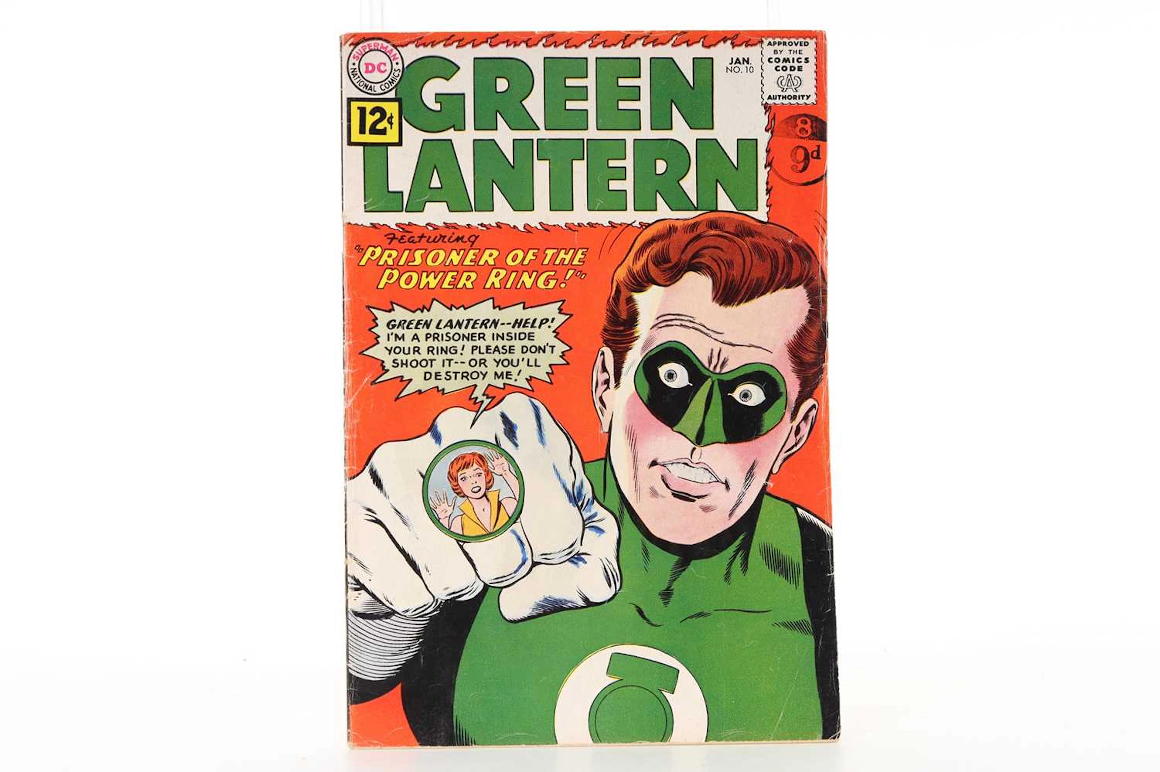 DC- GREEN LANTERN, EIGHT SILVER AGE ISSUES 1962-1968