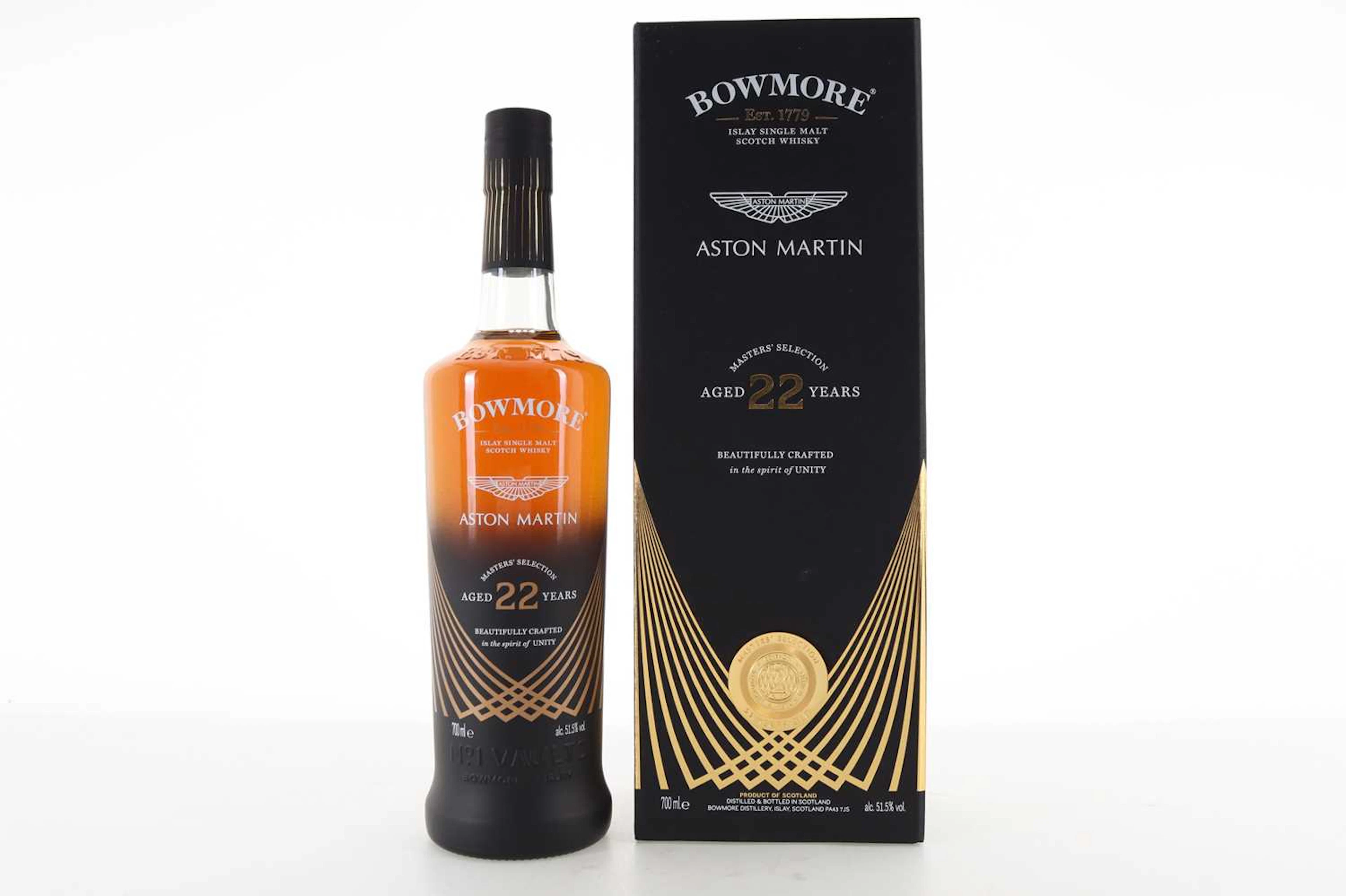 BOWMORE 22 YEAR OLD ASTON MARTIN MASTERS' SELECTION 2ND EDITION ISLAY