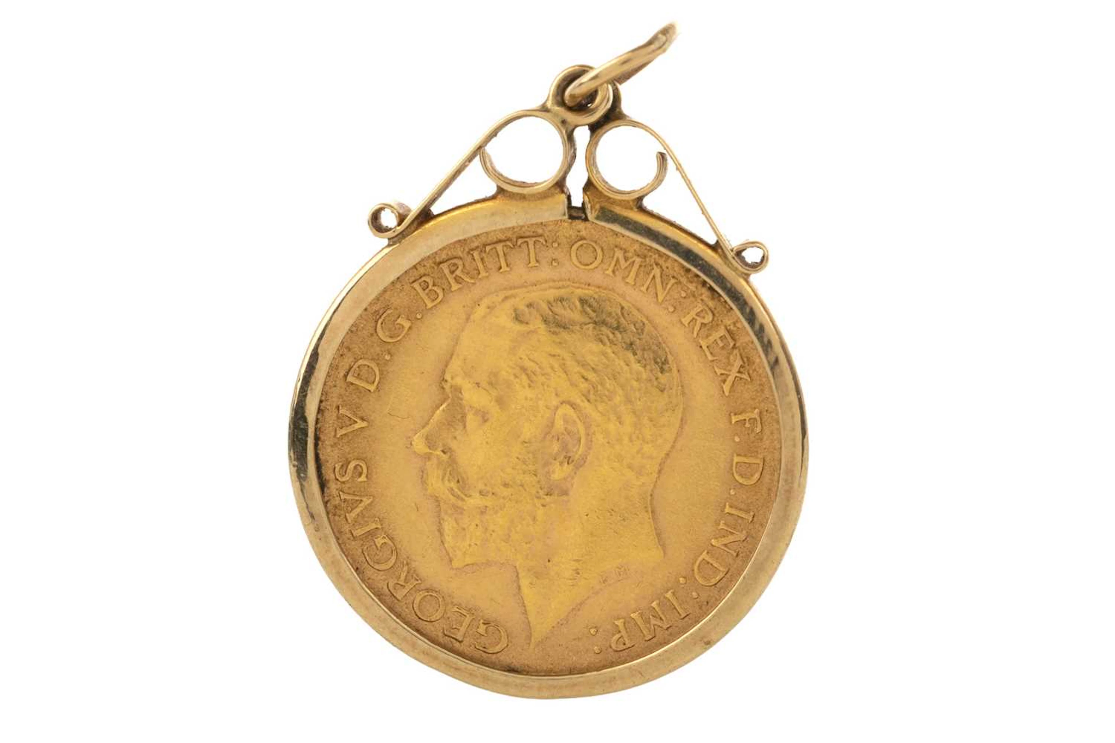 GEORGE V GOLD HALF SOVEREIGN 1913