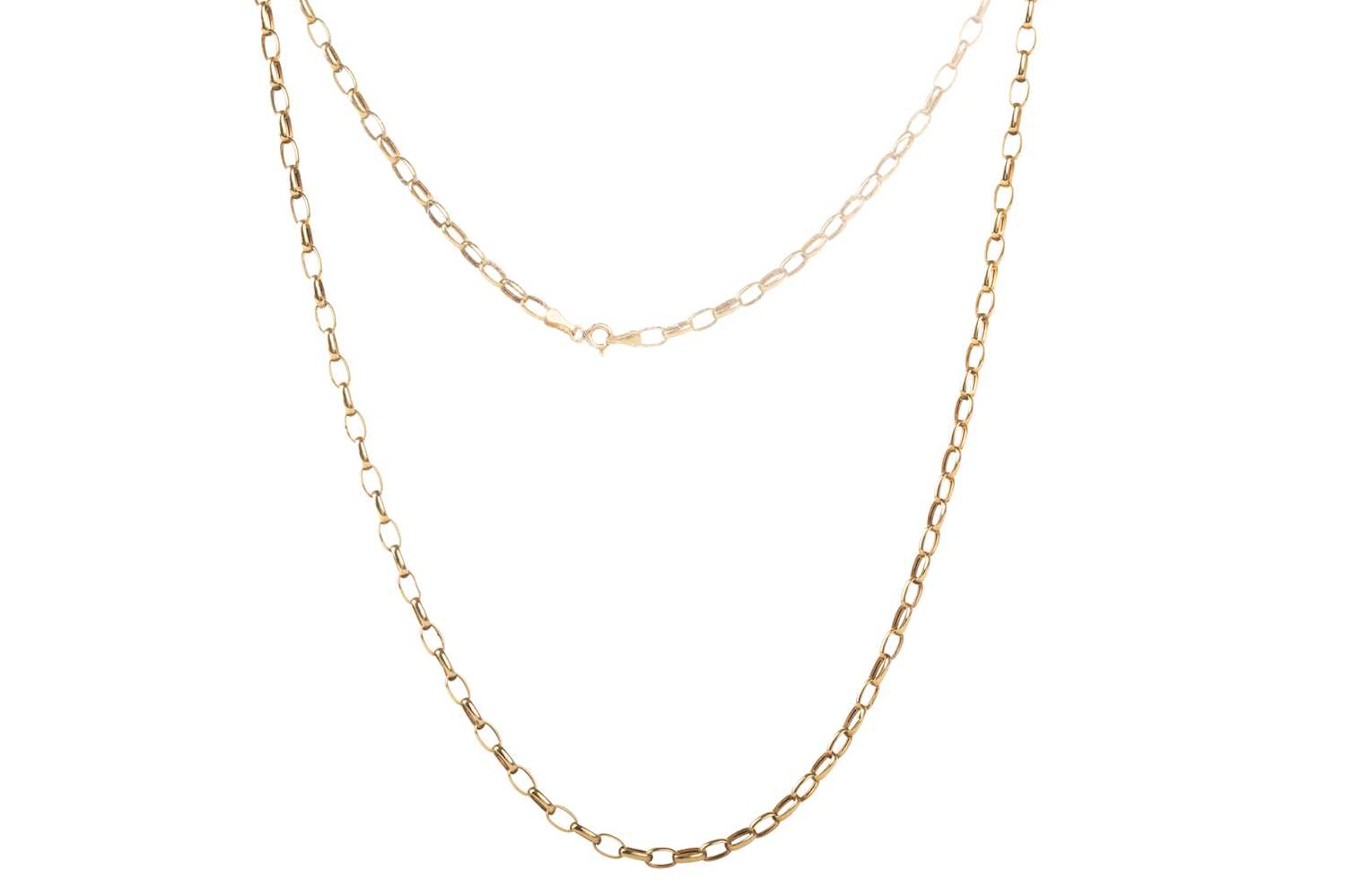 TWO GOLD CHAINS 21ST CENTURY