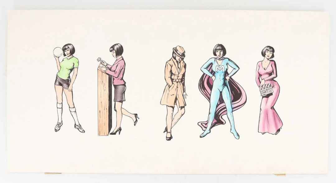 DUNCAN GUTTERIDGE, ORIGINAL COMMERCIAL ILLUSTRATION ARTWORK 1990s