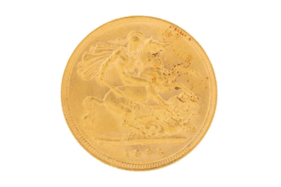 VICTORIA GOLD HALF SOVEREIGN 1893
