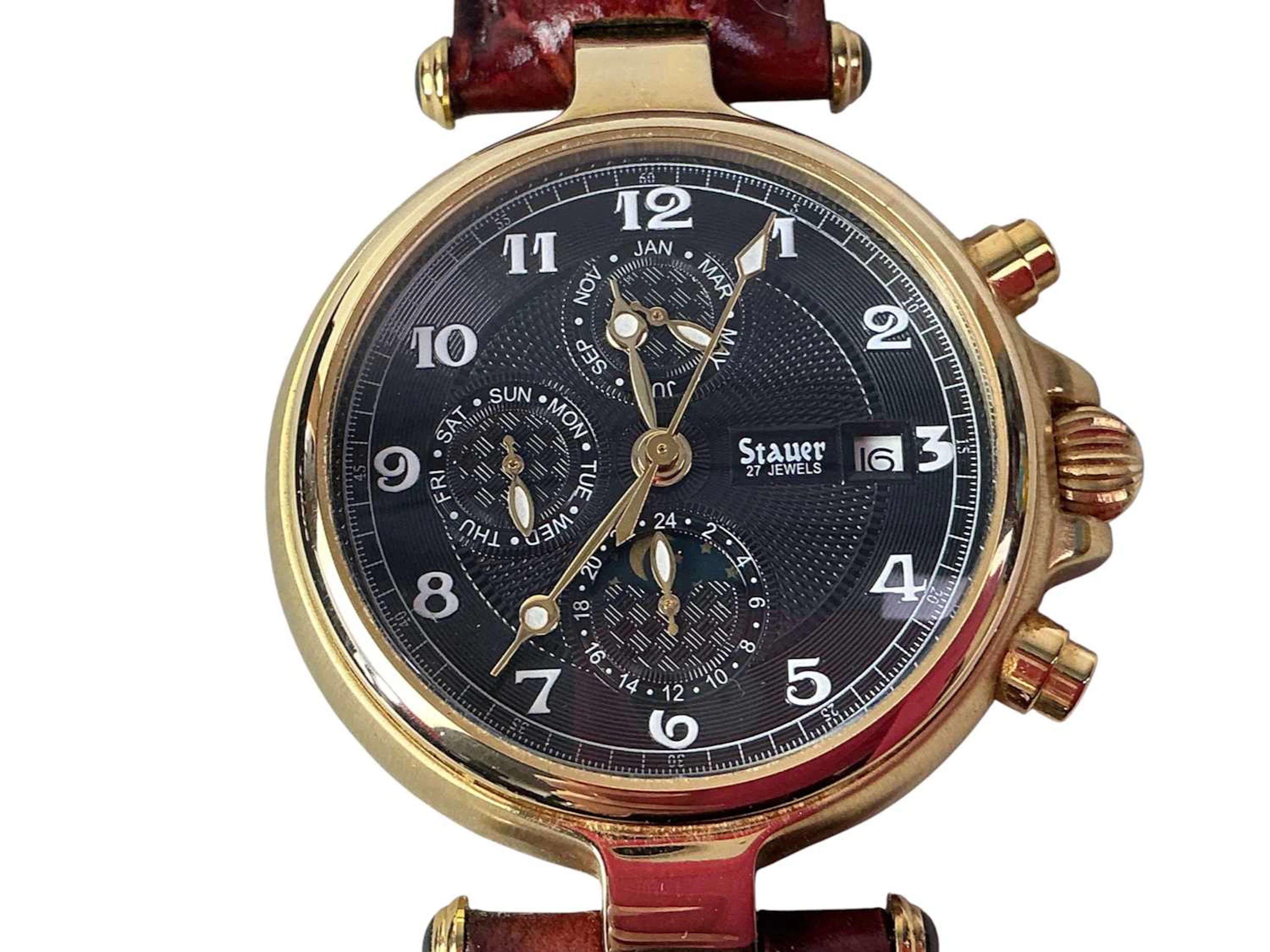 STAUER TWO AUTOMATIC WRIST WATCHES