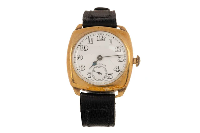 LONGINES NINE CARAT GOLD MANUAL WIND WRIST WATCH